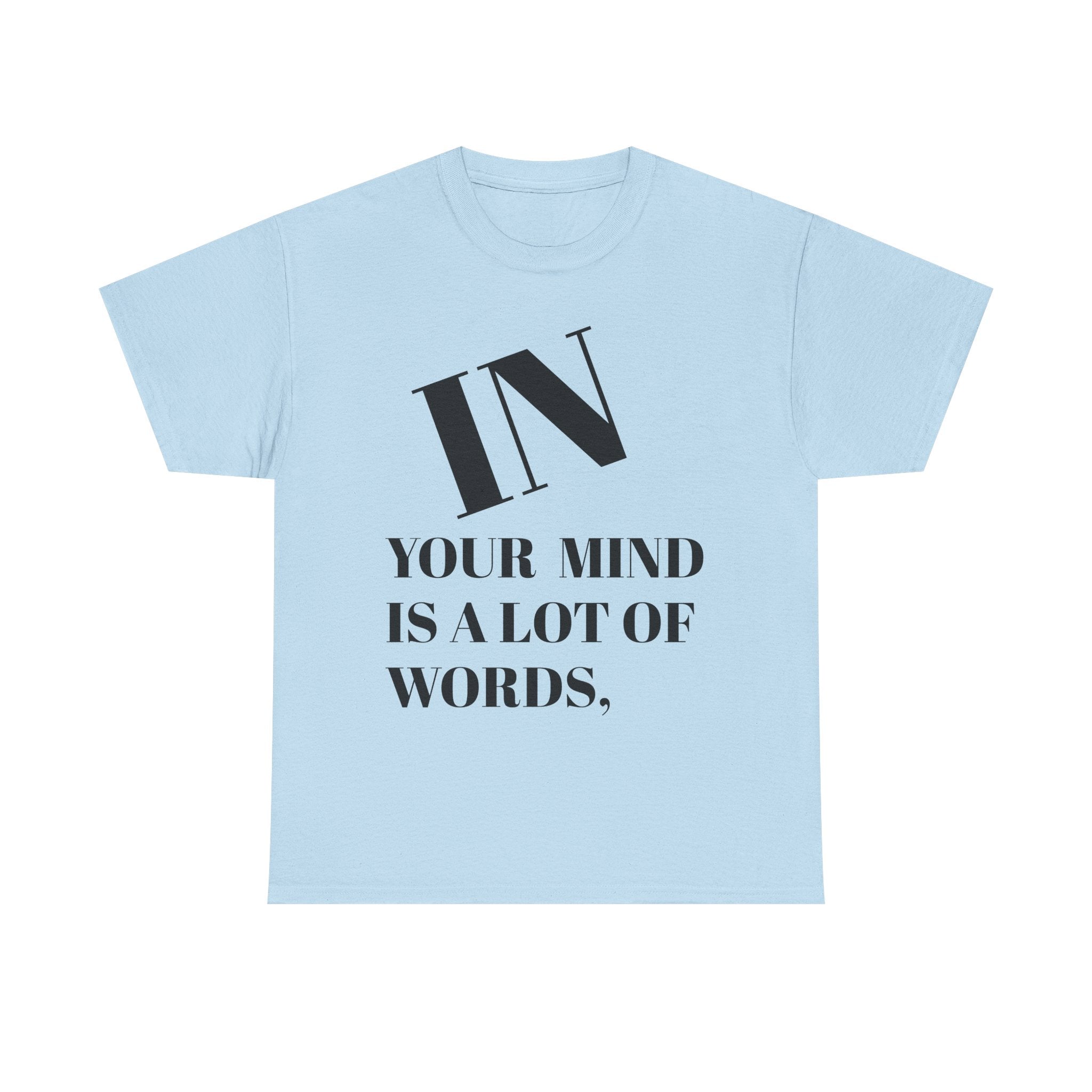 Heartfelt Unisex Heavy Cotton Tee | Inspirational Quote Shirt, Casual Wear, Perfect Gift for Friends, Love Themed Apparel, Everyday [...]