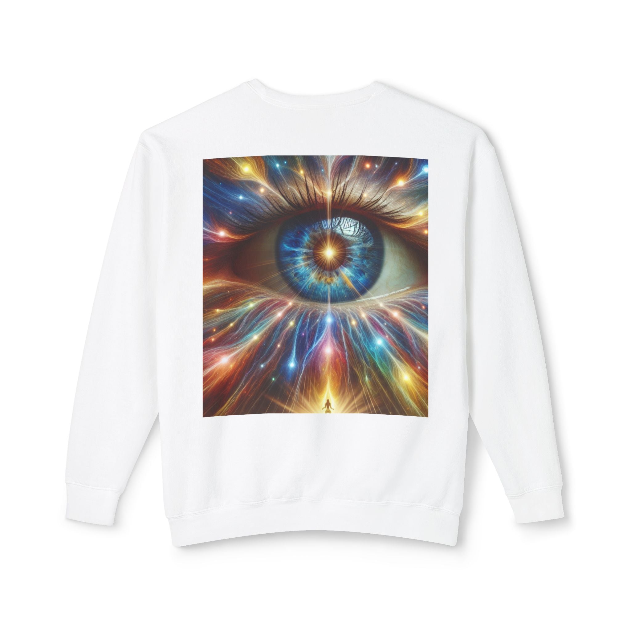 Love Sees You Crewneck Sweatshirt | Unisex Trendy Apparel | Eye Design | Perfect Gift for Self-Love & Spiritual Vibes