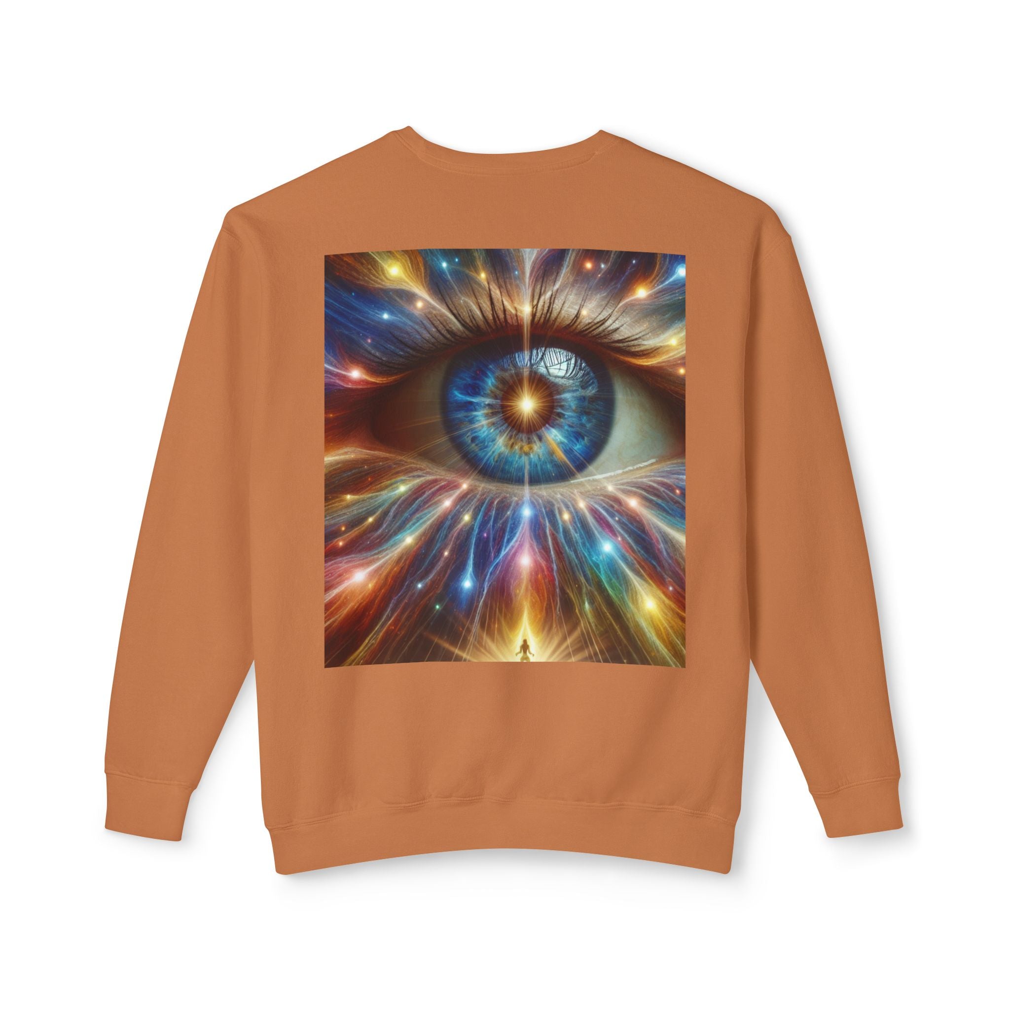 Love Sees You Crewneck Sweatshirt | Unisex Trendy Apparel | Eye Design | Perfect Gift for Self-Love & Spiritual Vibes