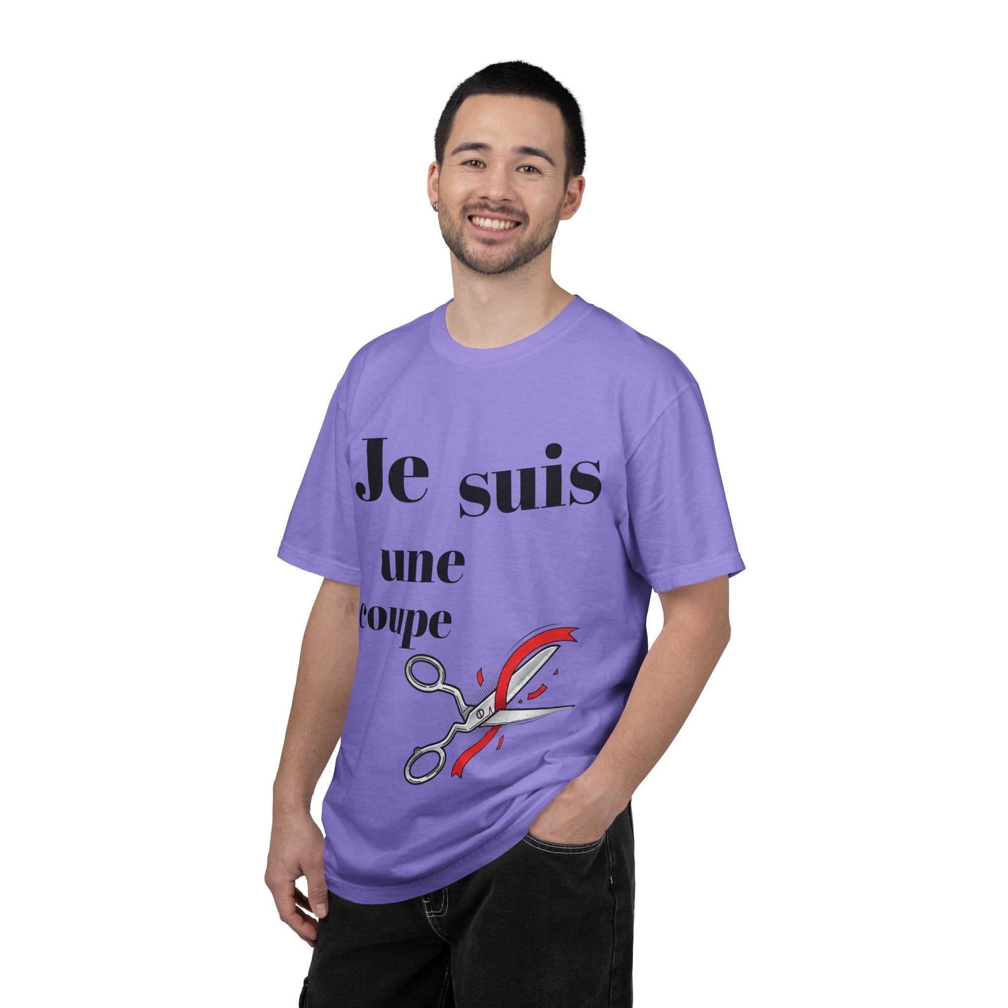 T-Shirt — Je suis une coupe (French Scissors Graphic)