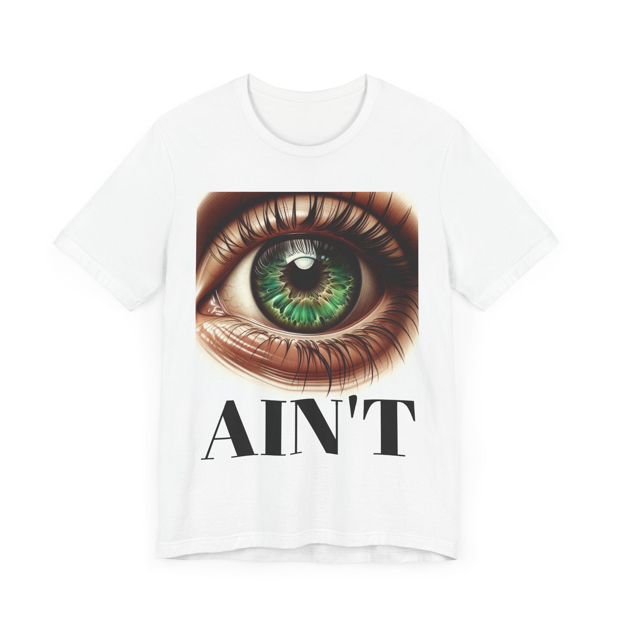 Eye-Catching Unisex Jersey Tee with Playful Text, Humor Shirt, Trendy Outfit, Gift for Friends, Everyday Casual Wear