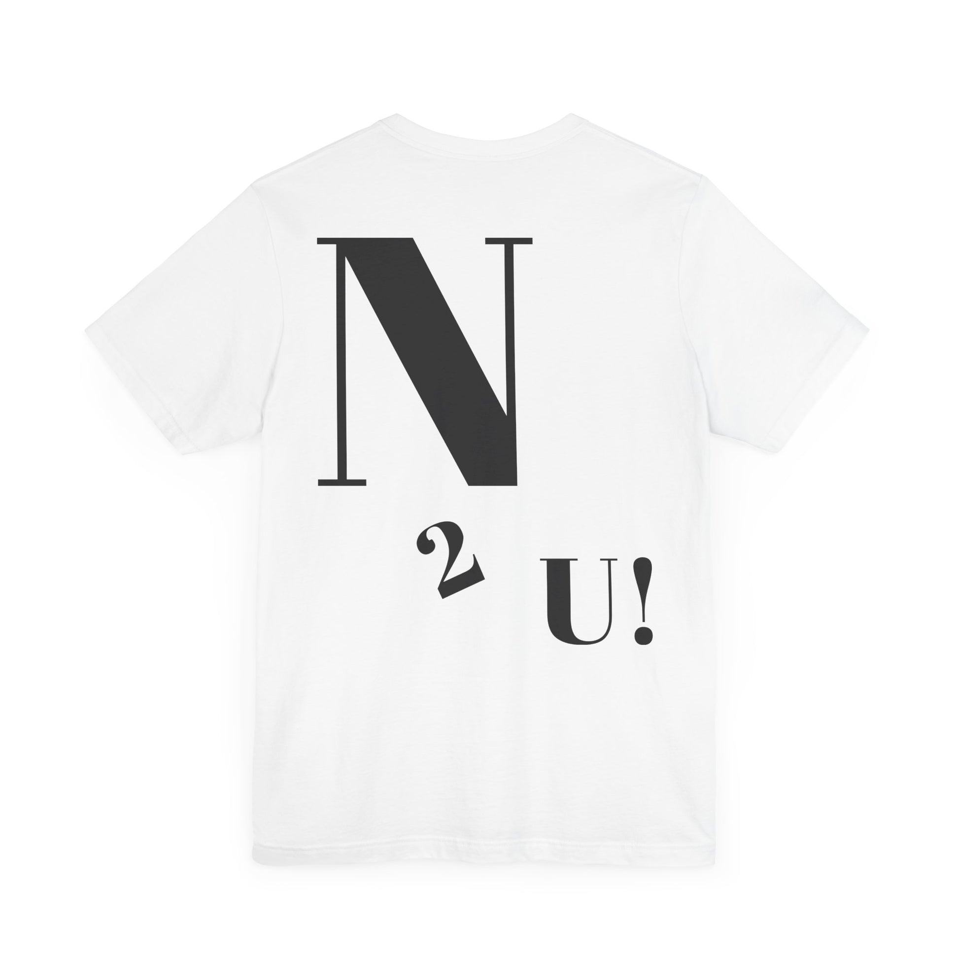 Eye-Catching Unisex Jersey Tee with Playful Text, Humor Shirt, Trendy Outfit, Gift for Friends, Everyday Casual Wear