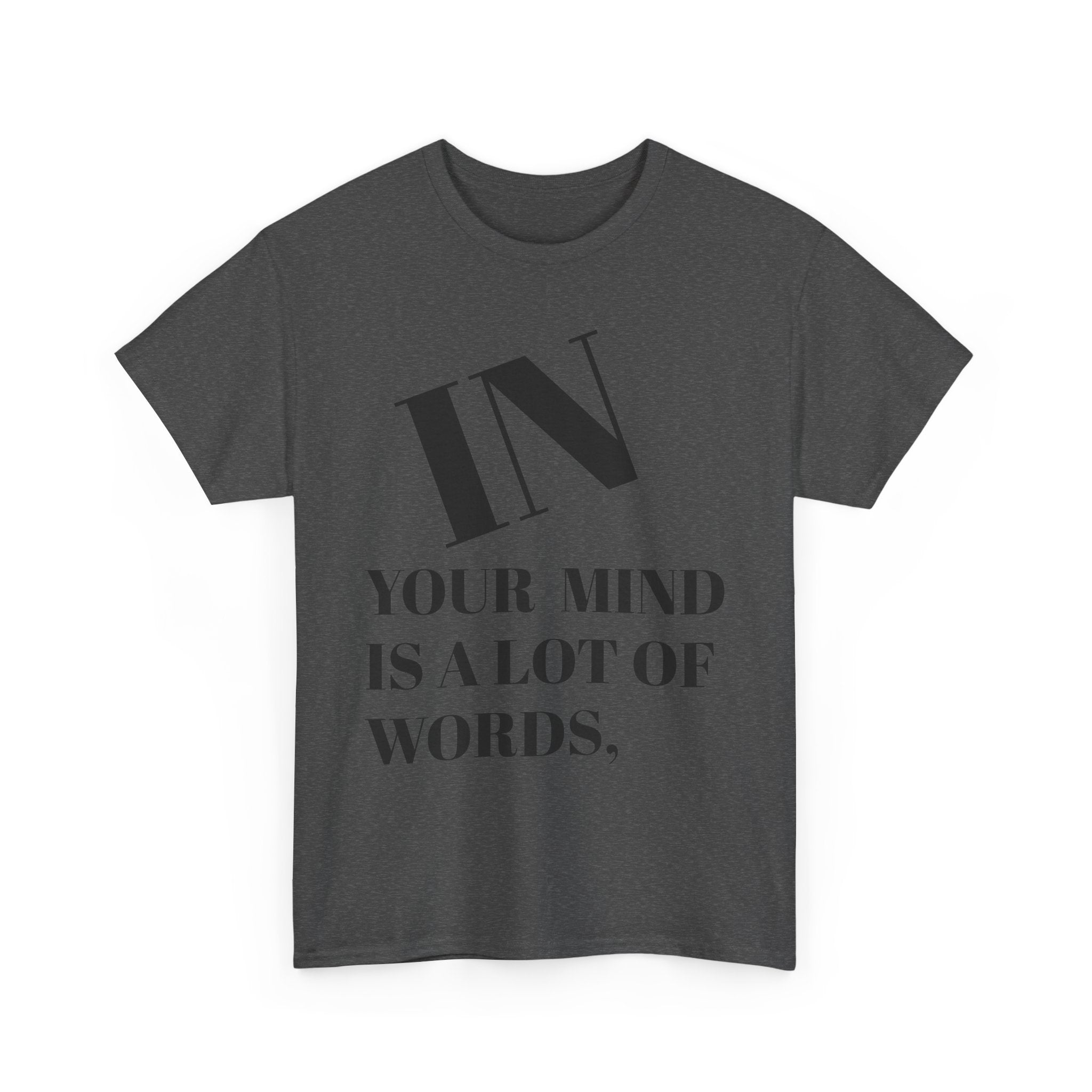 Heartfelt Unisex Heavy Cotton Tee | Inspirational Quote Shirt, Casual Wear, Perfect Gift for Friends, Love Themed Apparel, Everyday [...]
