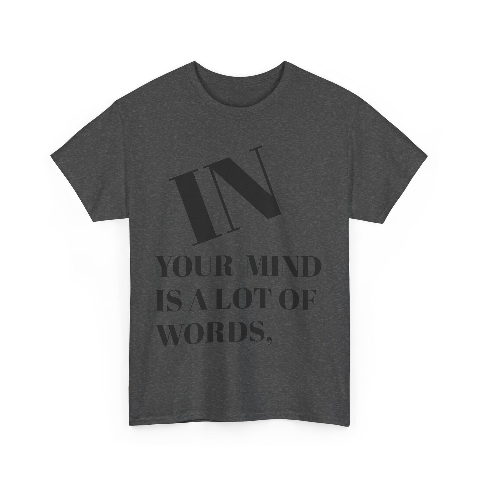Heartfelt Unisex Heavy Cotton Tee | Inspirational Quote Shirt, Casual Wear, Perfect Gift for Friends, Love Themed Apparel, Everyday [...]