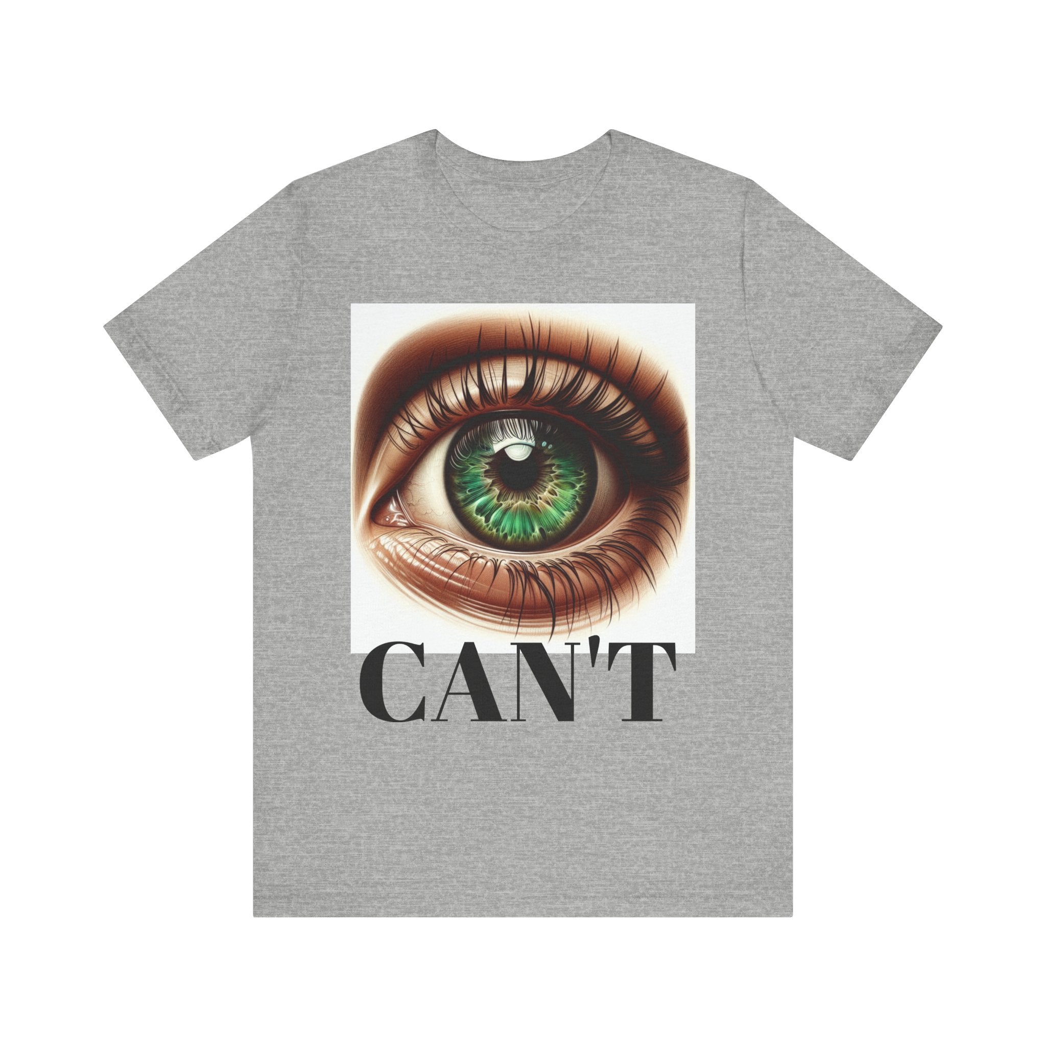 Eye-Catching Unisex Jersey Tee with 'CAN'T YA!' Design, Perfect for Casual Wear, Gift for Friends, Layering Tee, Unique Graphic Shirt
