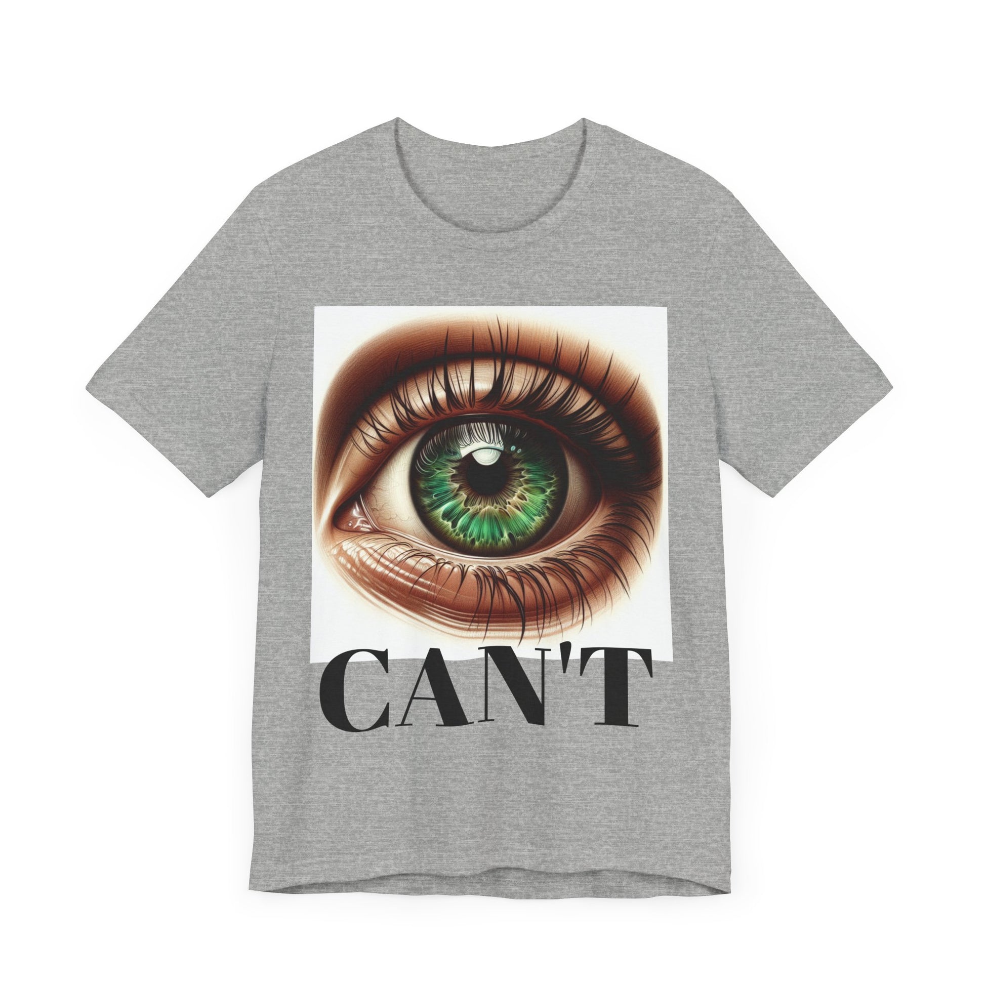 Eye-Catching Unisex Jersey Tee with 'CAN'T YA!' Design, Perfect for Casual Wear, Gift for Friends, Layering Tee, Unique Graphic Shirt