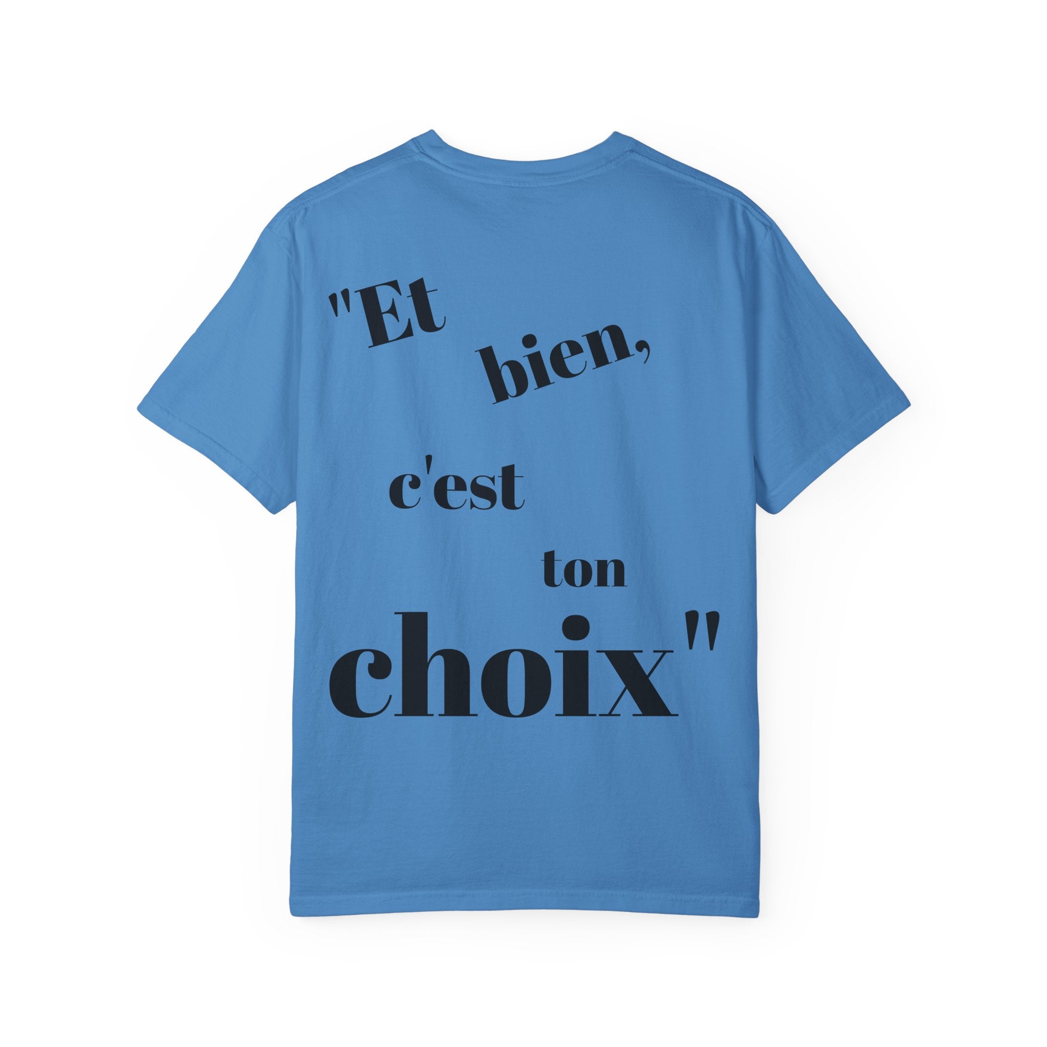 Quirky Statement Tee: 'Tu ne m'aimes pas parce que', Unisex Tee, Casual Gift, Trendy Fashion, Unique T-shirt, Everyday Wear