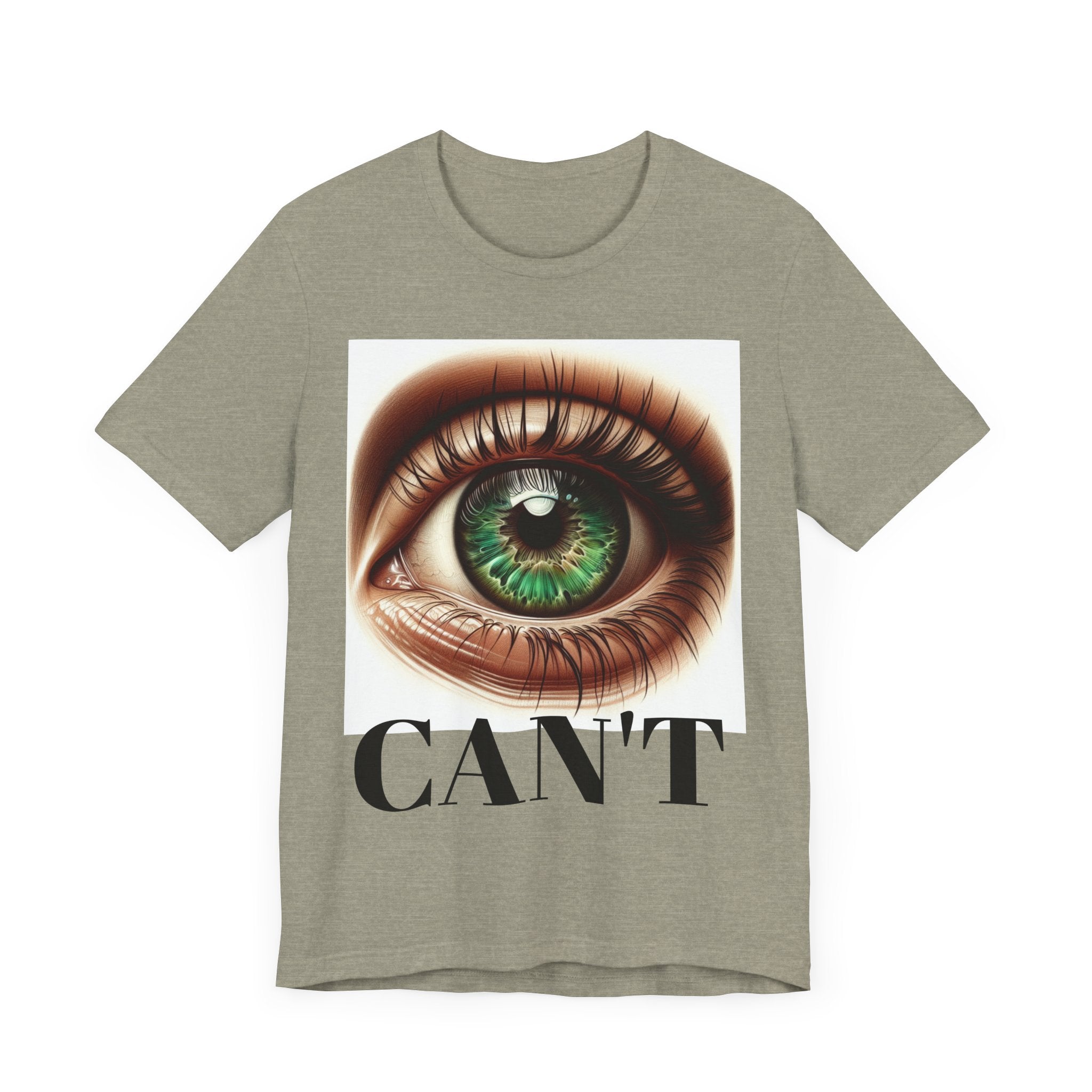 Eye-Catching Unisex Jersey Tee with 'CAN'T YA!' Design, Perfect for Casual Wear, Gift for Friends, Layering Tee, Unique Graphic Shirt