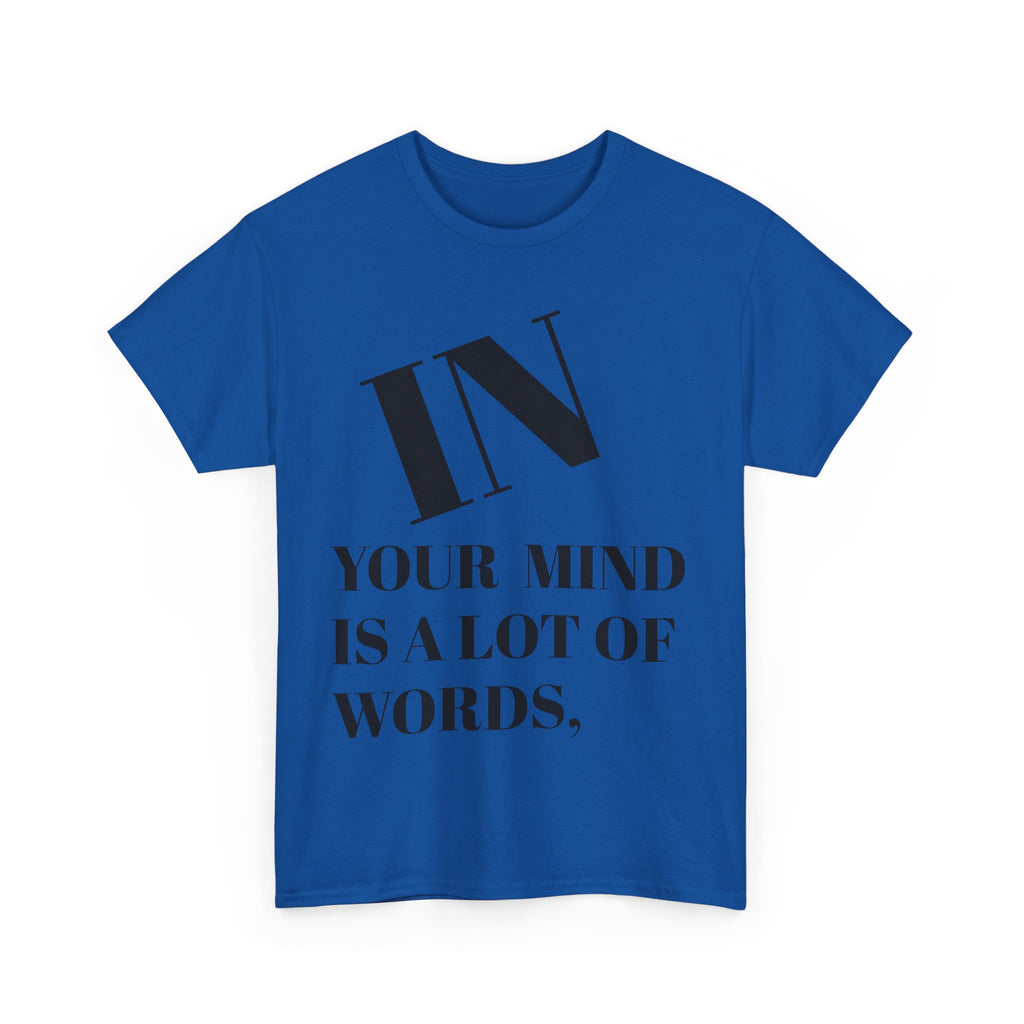 Heartfelt Unisex Heavy Cotton Tee | Inspirational Quote Shirt, Casual Wear, Perfect Gift for Friends, Love Themed Apparel, Everyday [...]