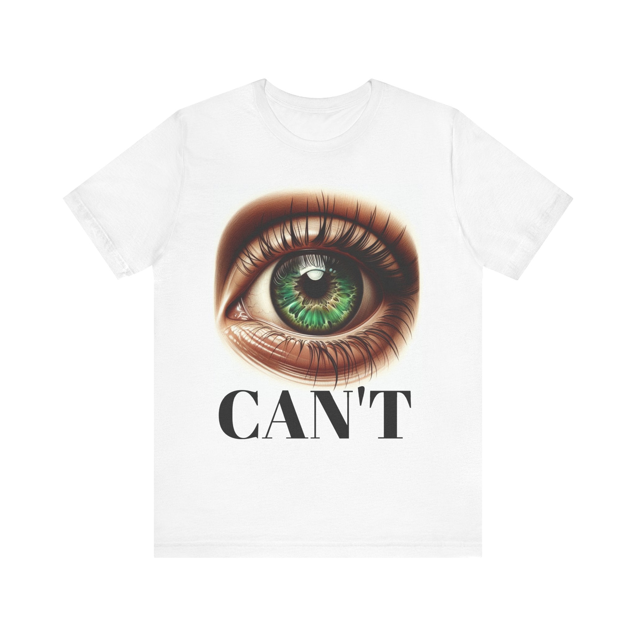 Eye-Catching Unisex Jersey Tee with 'CAN'T YA!' Design, Perfect for Casual Wear, Gift for Friends, Layering Tee, Unique Graphic Shirt