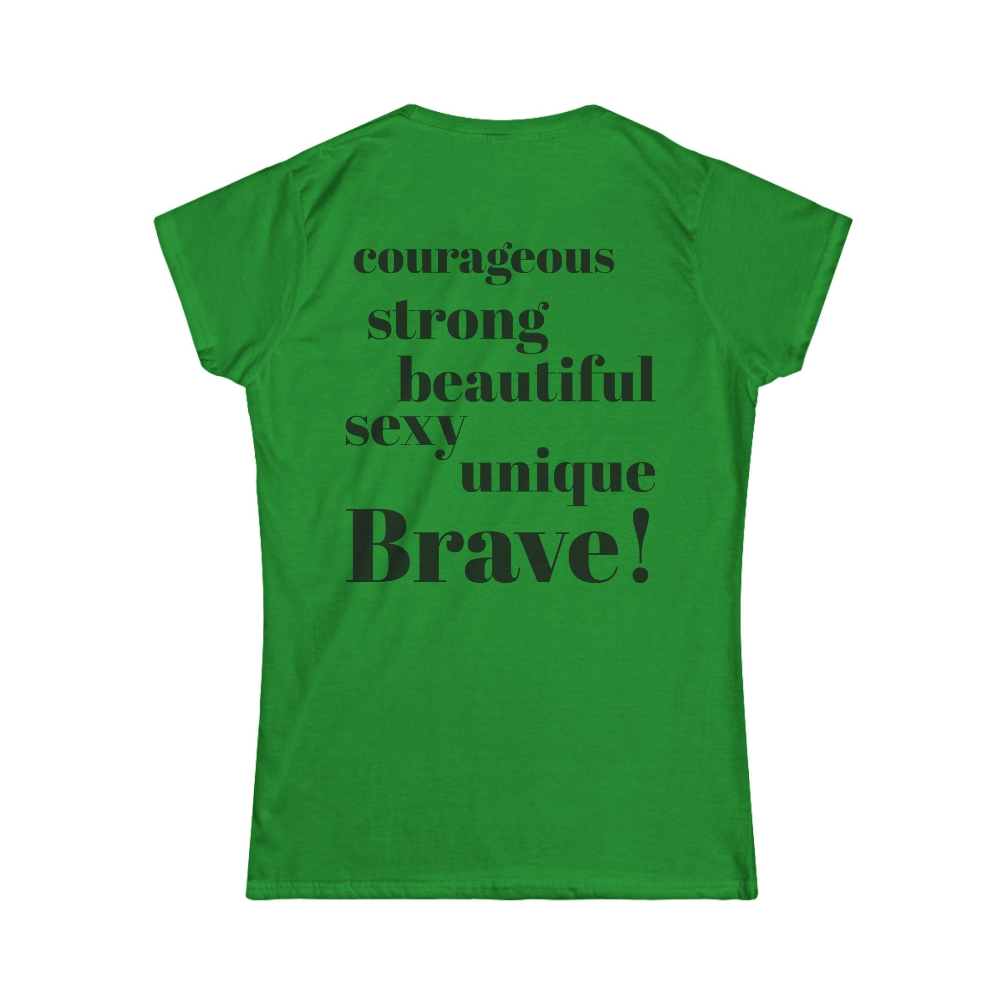 Empowering Women's Softstyle Tee, Inspirational Quote Tee, Affirmation Shirt, Comfortable Everyday Wear, Motivational Gift