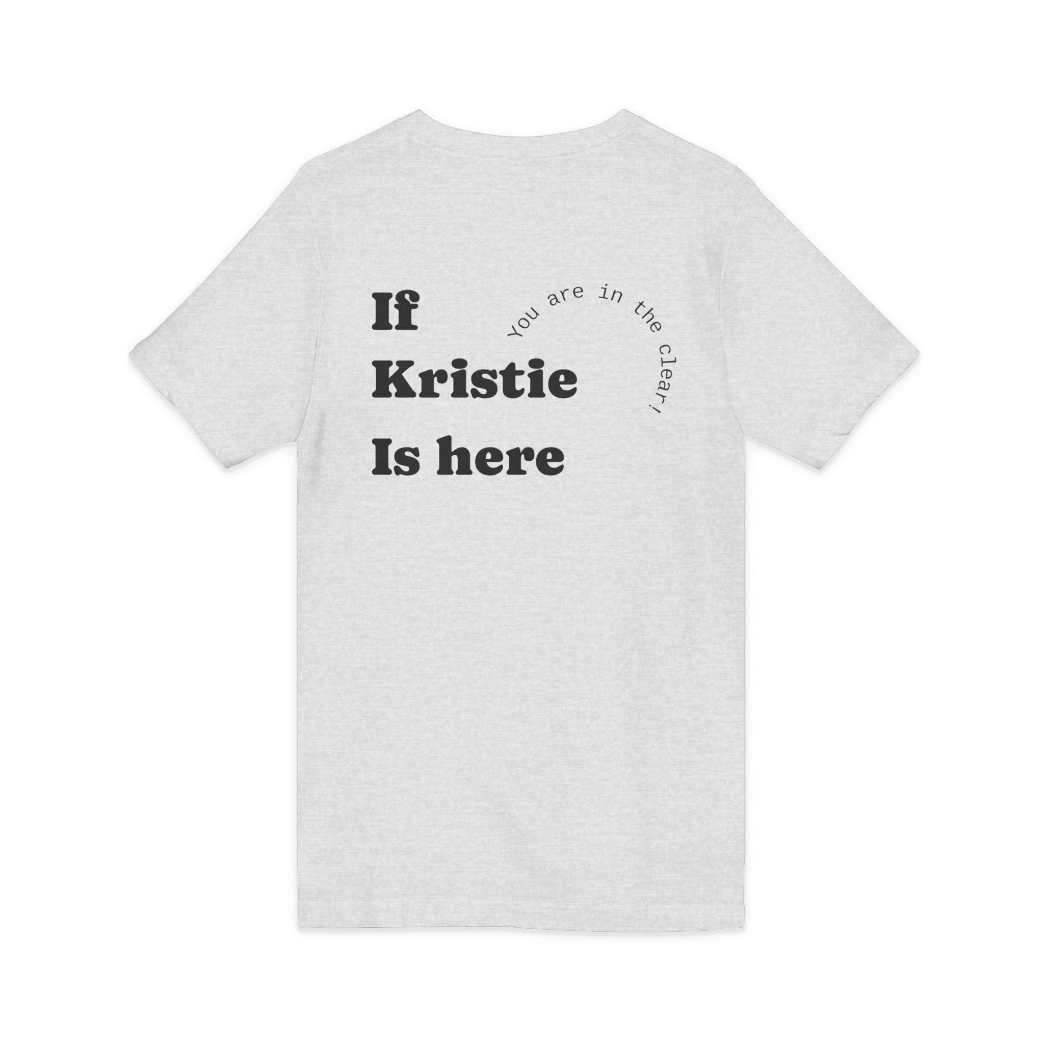 Unisex Jersey Short Sleeve V-Neck Tee