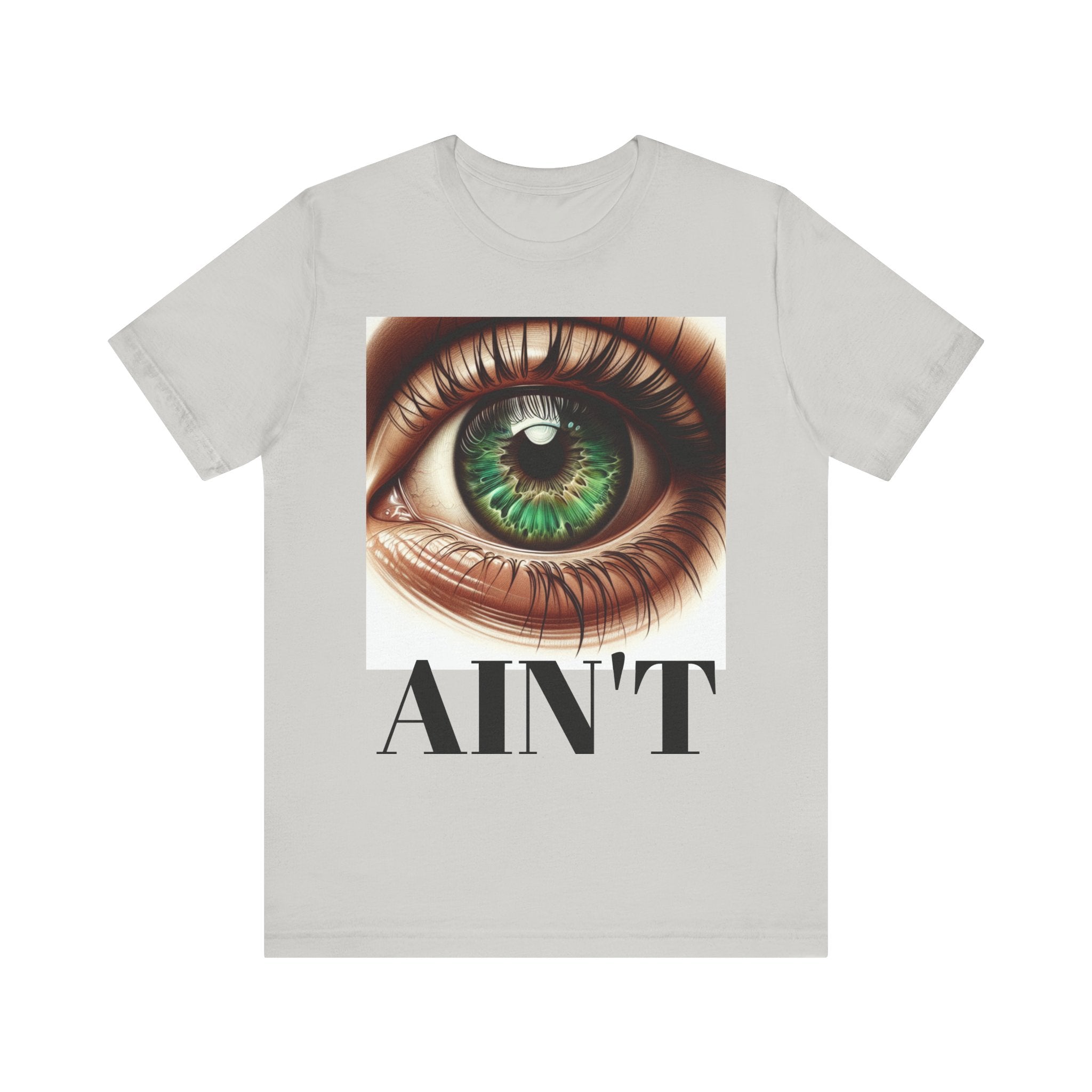 Eye-Catching Unisex Jersey Tee with Playful Text, Humor Shirt, Trendy Outfit, Gift for Friends, Everyday Casual Wear