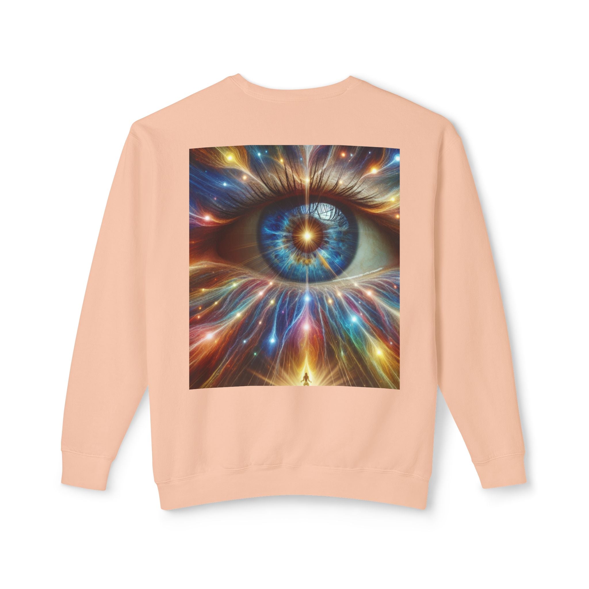 Love Sees You Crewneck Sweatshirt | Unisex Trendy Apparel | Eye Design | Perfect Gift for Self-Love & Spiritual Vibes