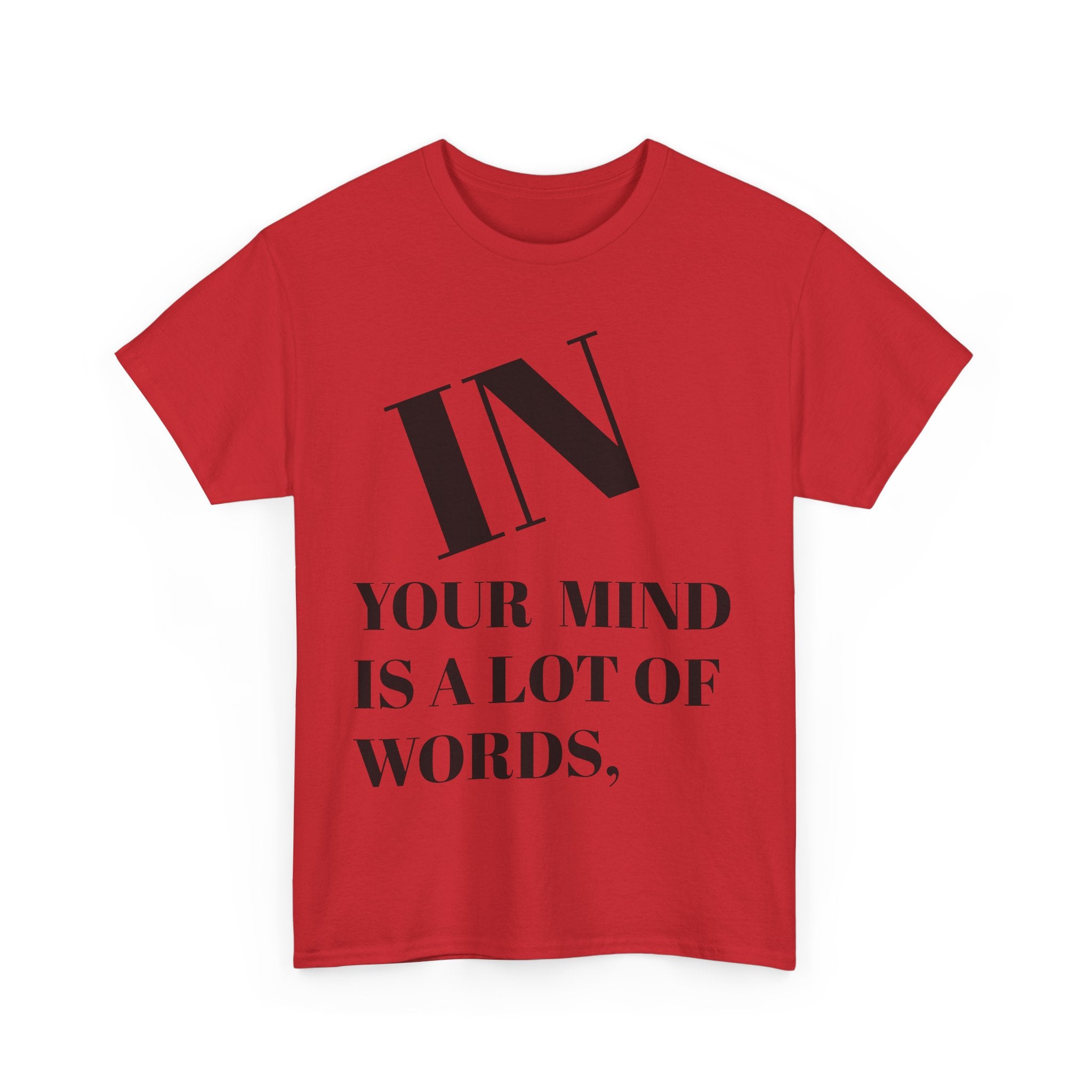 Heartfelt Unisex Heavy Cotton Tee | Inspirational Quote Shirt, Casual Wear, Perfect Gift for Friends, Love Themed Apparel, Everyday [...]