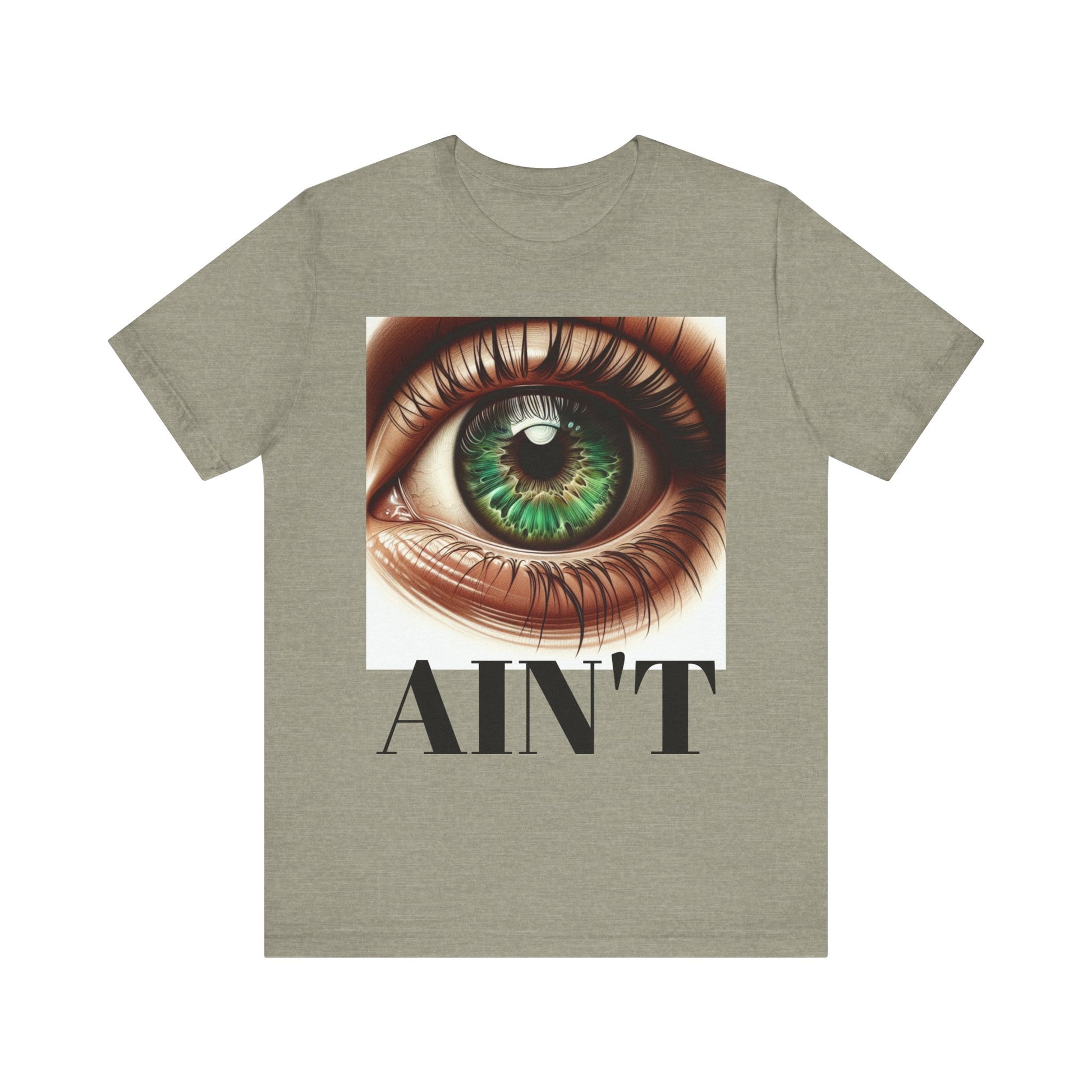 Eye-Catching Unisex Jersey Tee with Playful Text, Humor Shirt, Trendy Outfit, Gift for Friends, Everyday Casual Wear