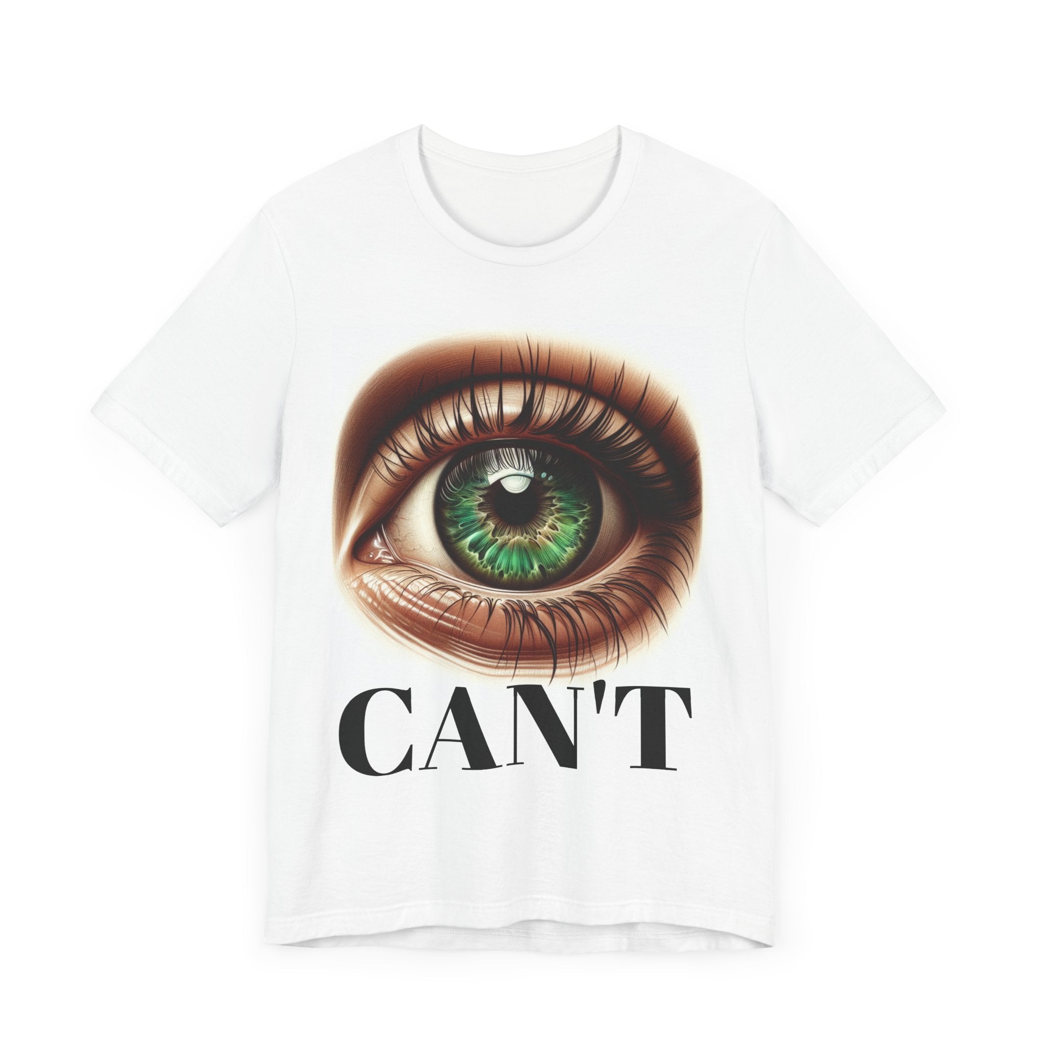 Eye-Catching Unisex Jersey Tee with 'CAN'T YA!' Design, Perfect for Casual Wear, Gift for Friends, Layering Tee, Unique Graphic Shirt