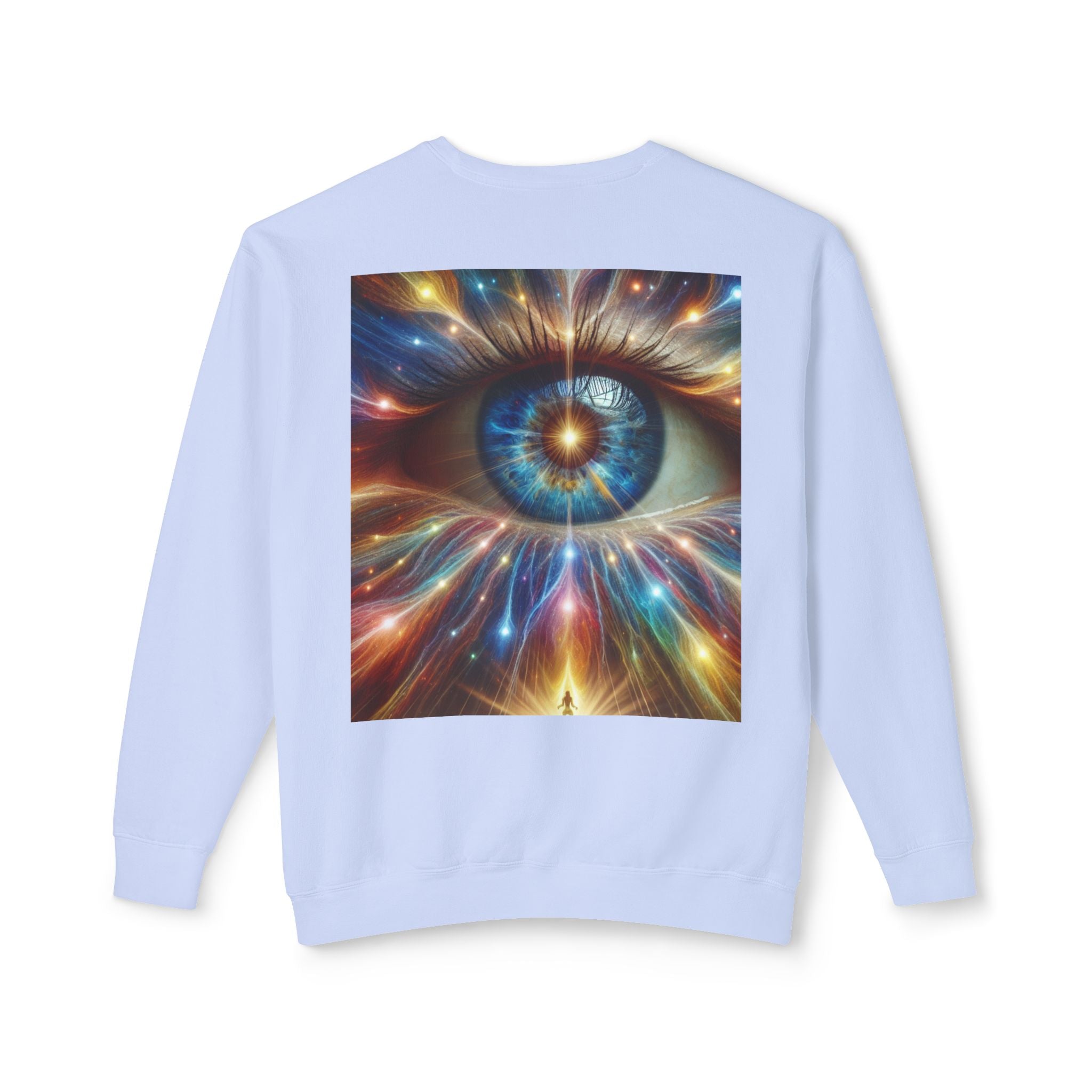 Love Sees You Crewneck Sweatshirt | Unisex Trendy Apparel | Eye Design | Perfect Gift for Self-Love & Spiritual Vibes