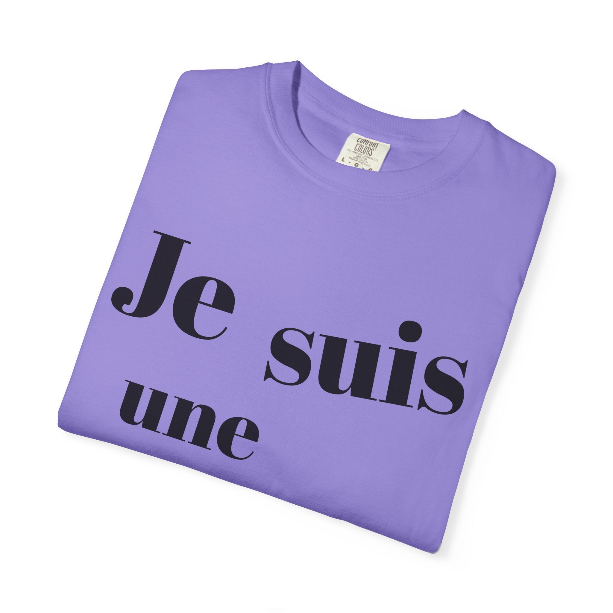 T-Shirt — Je suis une coupe (French Scissors Graphic)