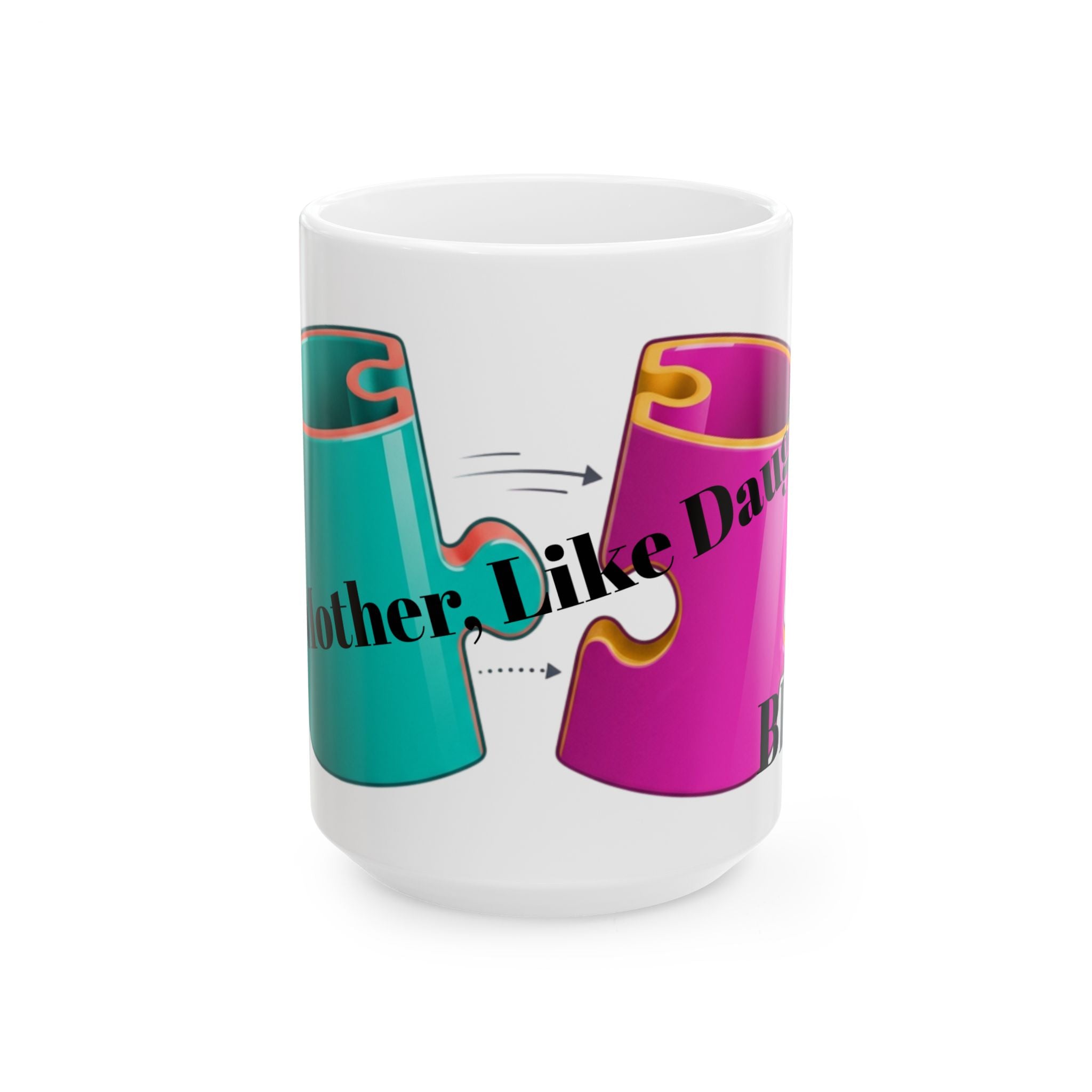 Puzzle Piece Ceramic Mug - 