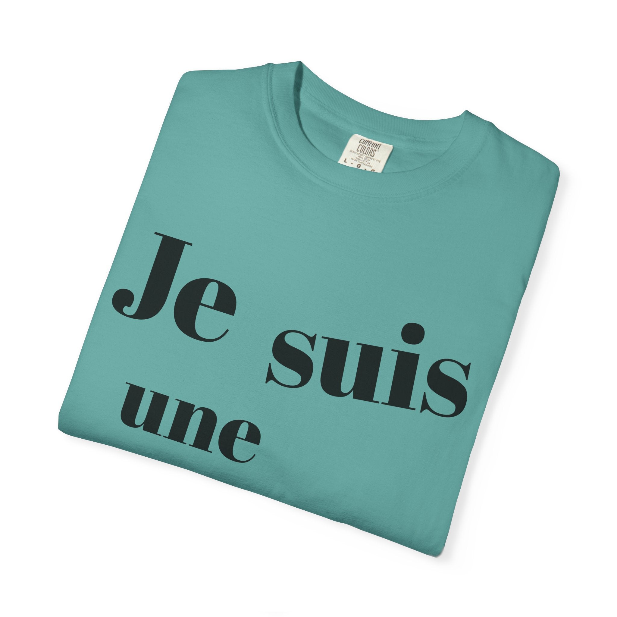T-Shirt — Je suis une coupe (French Scissors Graphic)