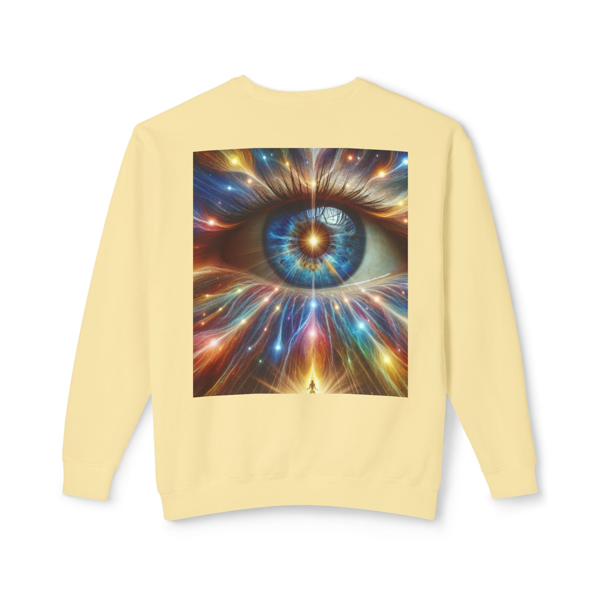 Love Sees You Crewneck Sweatshirt | Unisex Trendy Apparel | Eye Design | Perfect Gift for Self-Love & Spiritual Vibes
