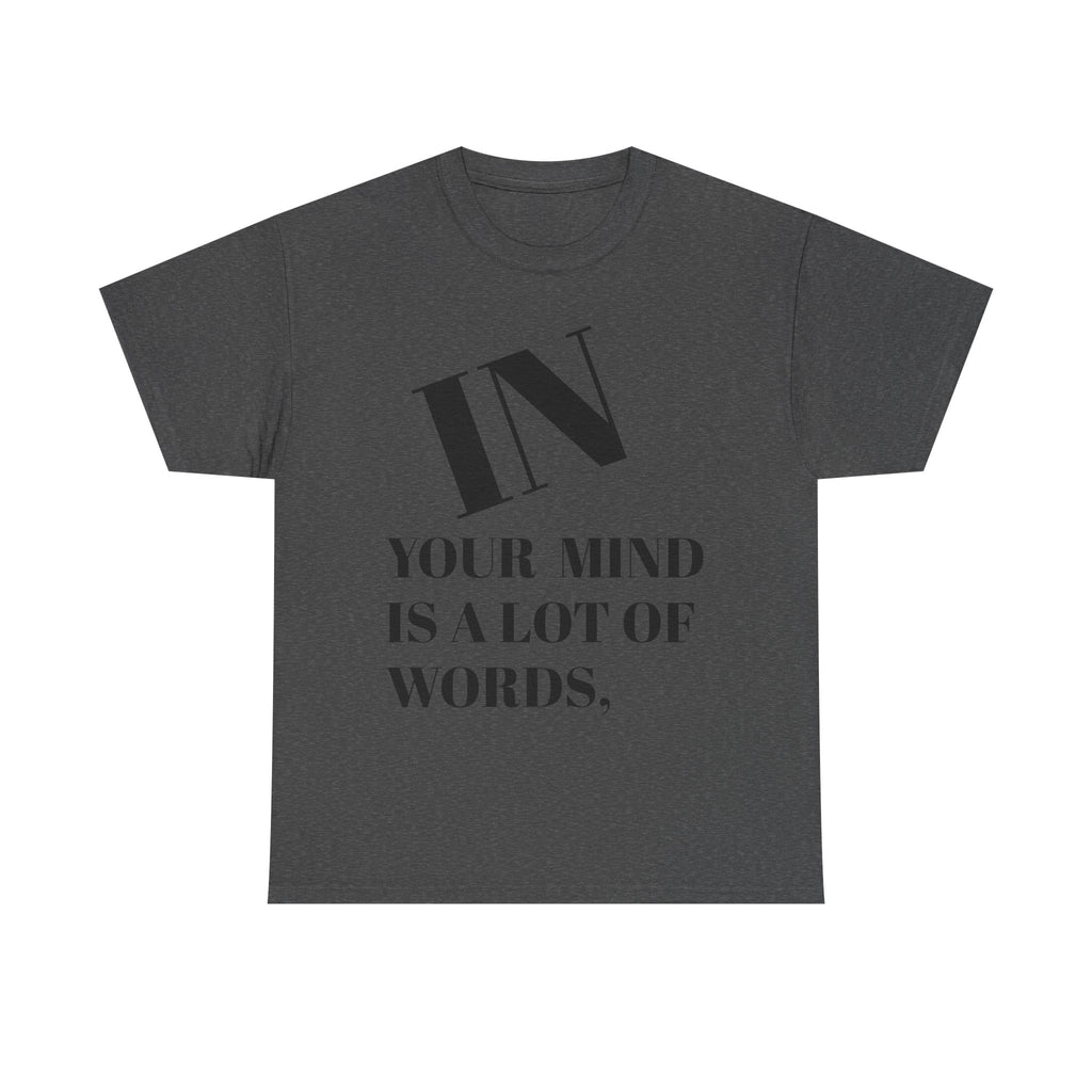 Heartfelt Unisex Heavy Cotton Tee | Inspirational Quote Shirt, Casual Wear, Perfect Gift for Friends, Love Themed Apparel, Everyday [...]
