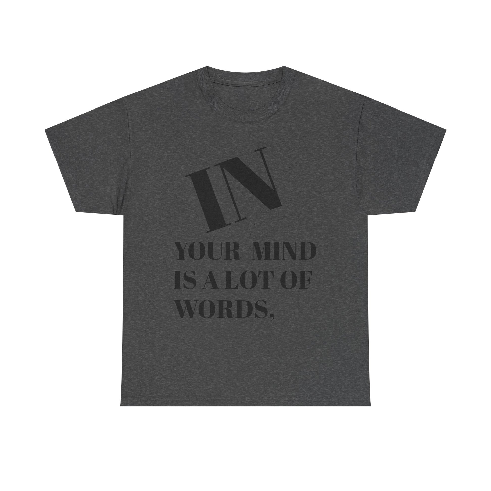 Heartfelt Unisex Heavy Cotton Tee | Inspirational Quote Shirt, Casual Wear, Perfect Gift for Friends, Love Themed Apparel, Everyday [...]