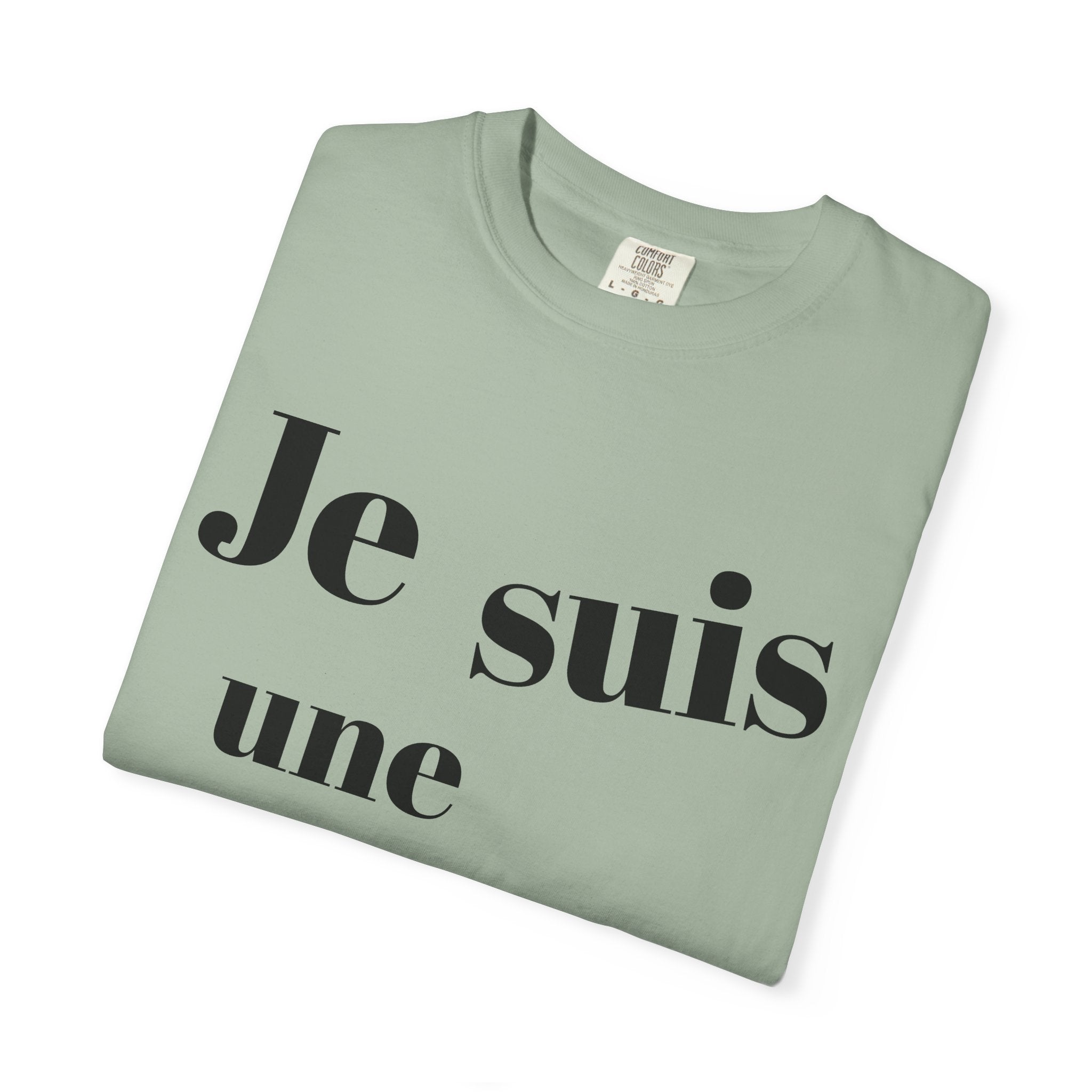 T-Shirt — Je suis une coupe (French Scissors Graphic)