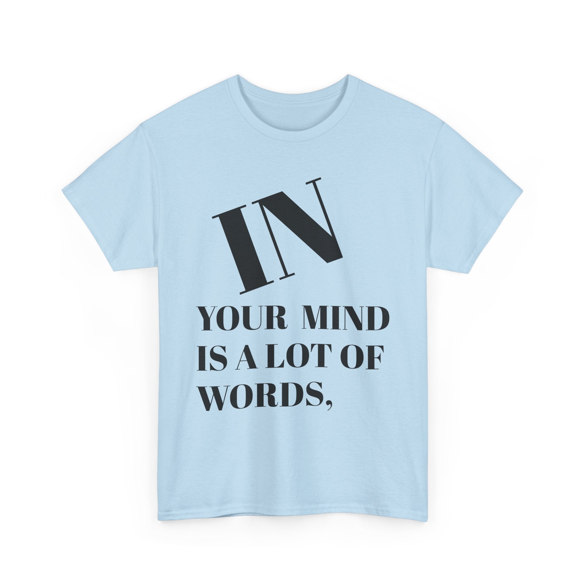 Heartfelt Unisex Heavy Cotton Tee | Inspirational Quote Shirt, Casual Wear, Perfect Gift for Friends, Love Themed Apparel, Everyday [...]
