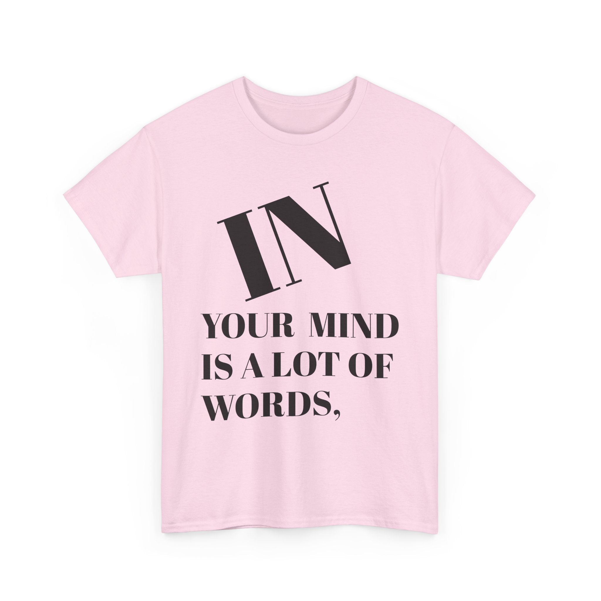 Heartfelt Unisex Heavy Cotton Tee | Inspirational Quote Shirt, Casual Wear, Perfect Gift for Friends, Love Themed Apparel, Everyday [...]