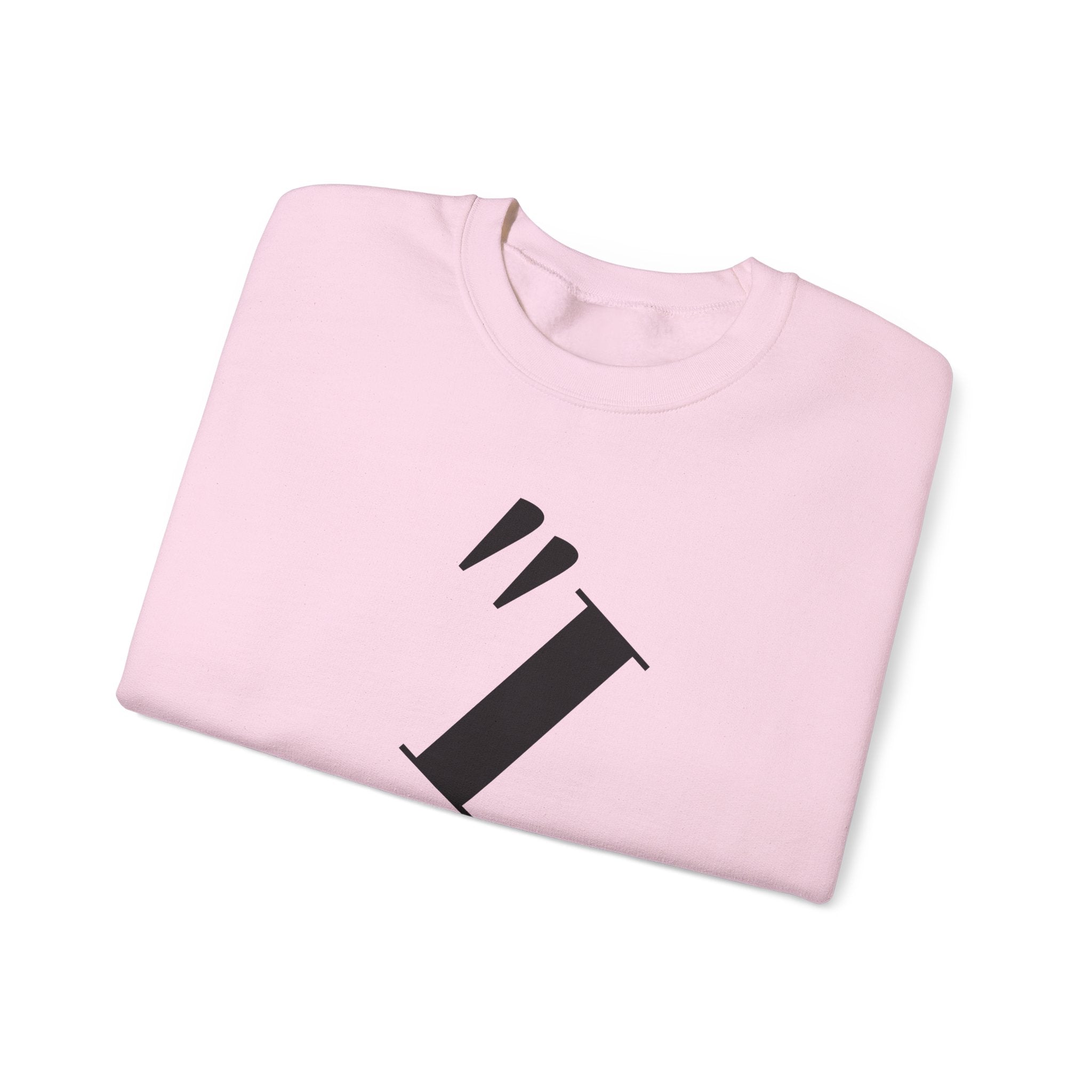 Empowering Unisex Sweatshirt: 'I AM' Inspirational Crewneck, Motivational Gift for Her, Self-Love Apparel, Cozy Casual Wear