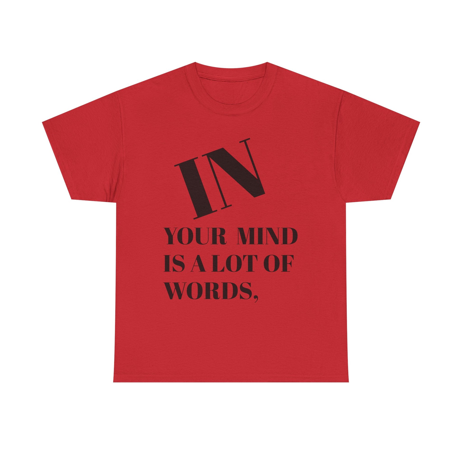 Heartfelt Unisex Heavy Cotton Tee | Inspirational Quote Shirt, Casual Wear, Perfect Gift for Friends, Love Themed Apparel, Everyday [...]