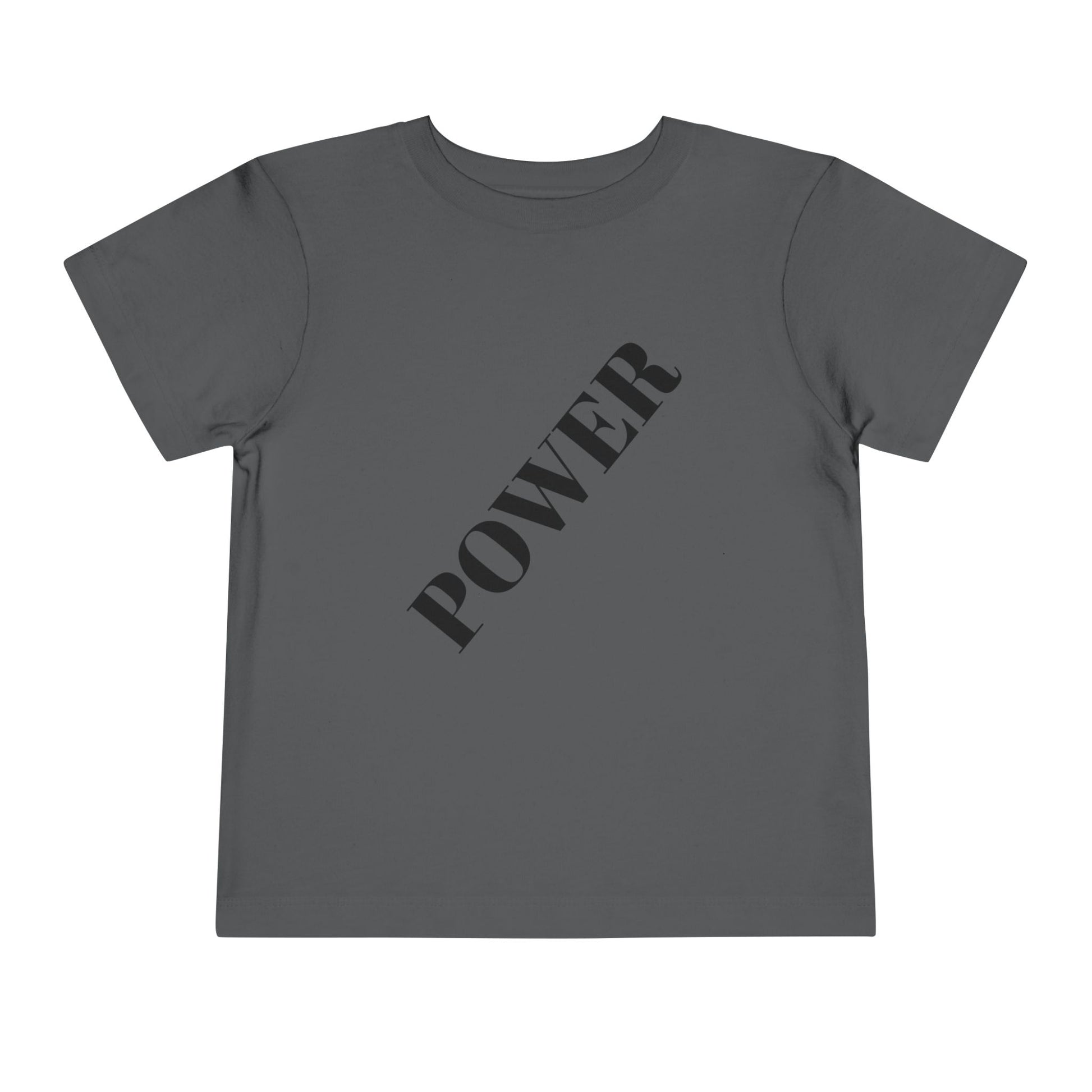 Toddler Power Tee - Inspiring Kids Apparel, Short Sleeve Boy's/Girl's T-Shirt, Birthday Gift, Children's Clothing