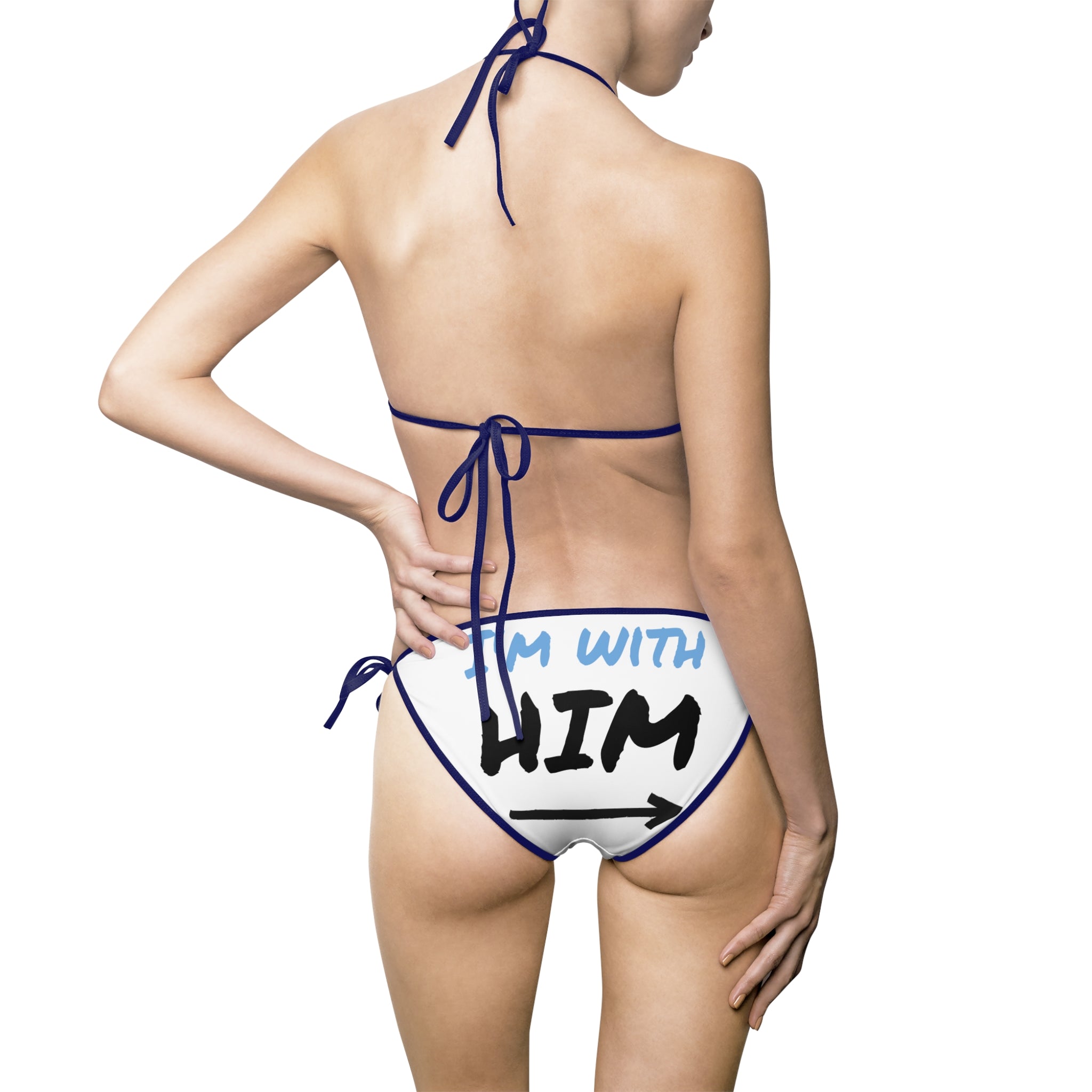 Heartfelt Women's Bikini Swimsuit, Flirty Swimwear, Beach Ready Bikini, Summer Pool Party Style, Cute Vacation Swim Outfit, Couples Swim Set