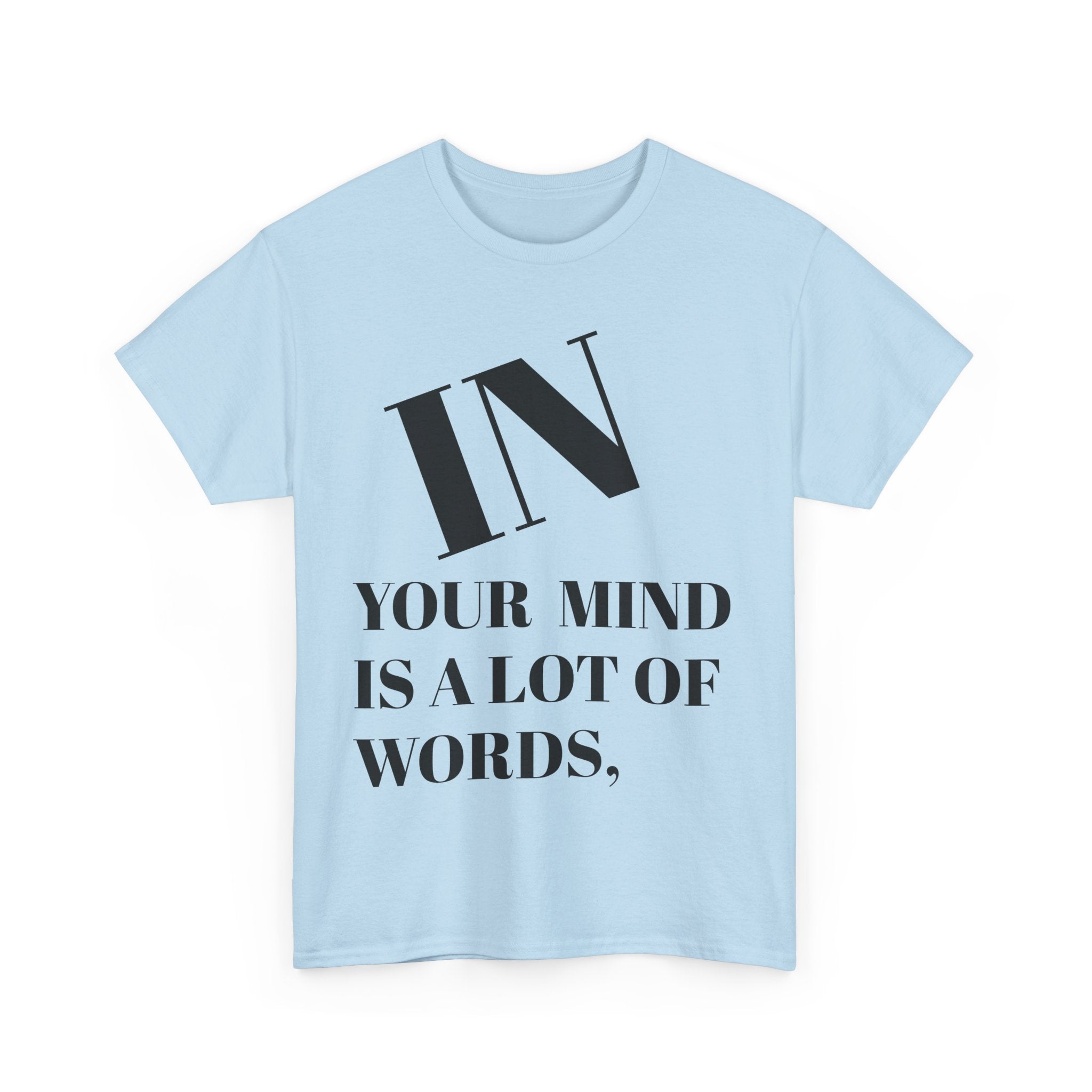 Heartfelt Unisex Heavy Cotton Tee | Inspirational Quote Shirt, Casual Wear, Perfect Gift for Friends, Love Themed Apparel, Everyday [...]