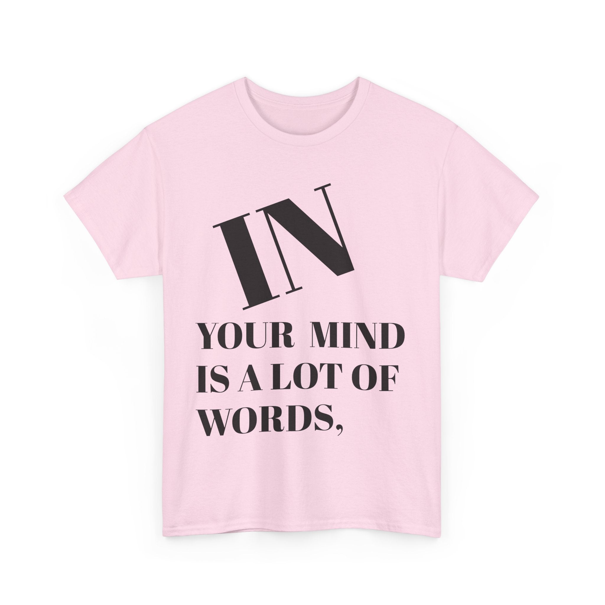 Heartfelt Unisex Heavy Cotton Tee | Inspirational Quote Shirt, Casual Wear, Perfect Gift for Friends, Love Themed Apparel, Everyday [...]