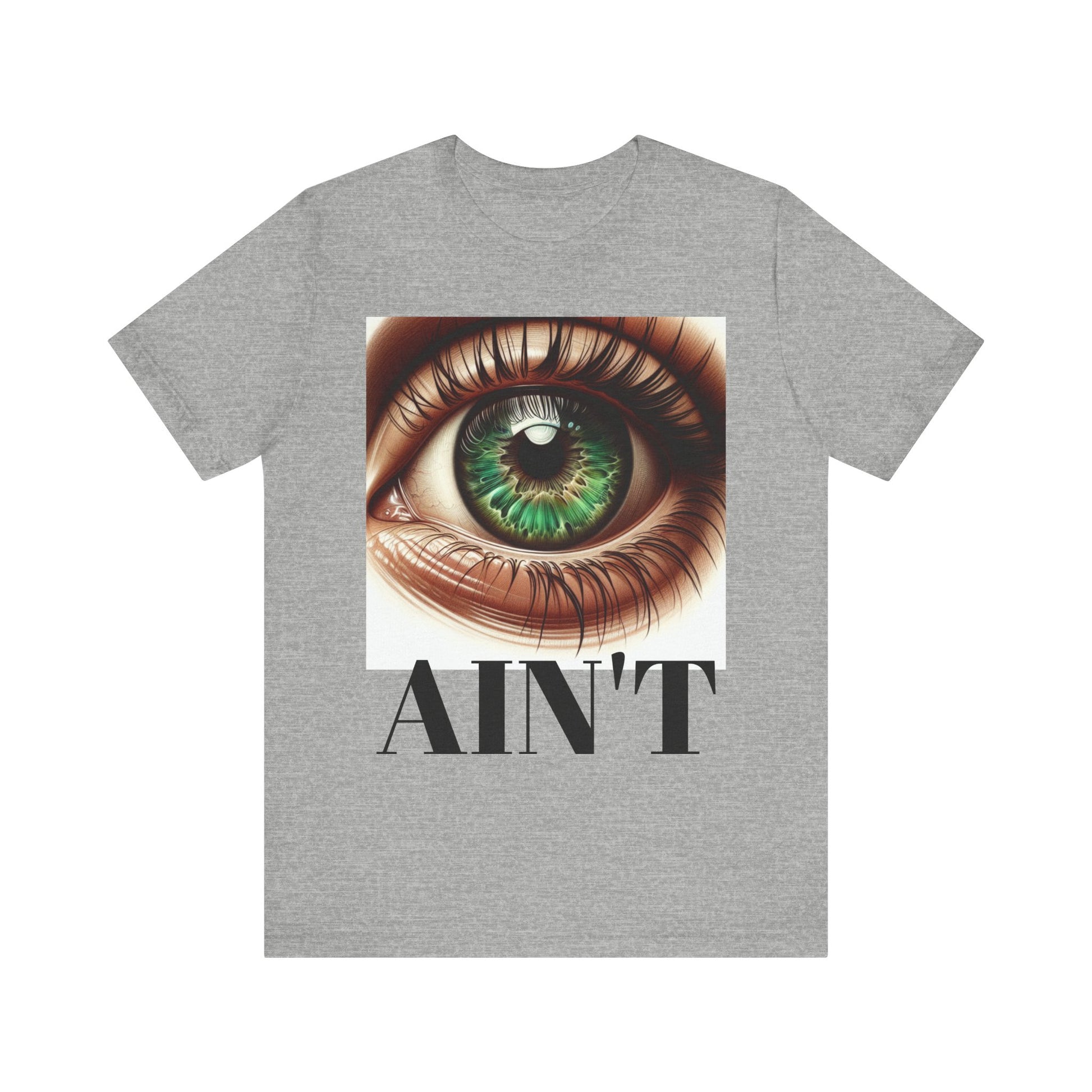 Eye-Catching Unisex Jersey Tee with Playful Text, Humor Shirt, Trendy Outfit, Gift for Friends, Everyday Casual Wear