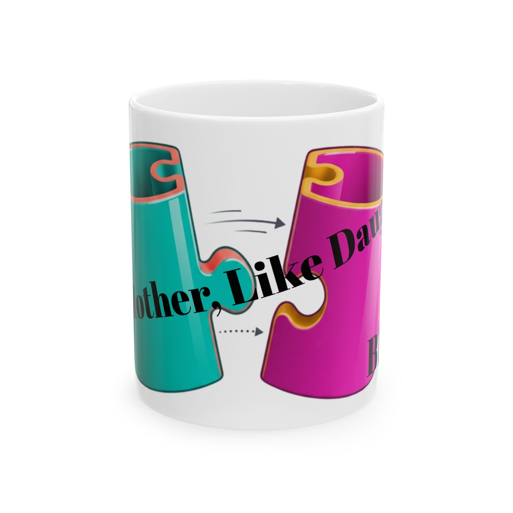 Puzzle Piece Ceramic Mug - 