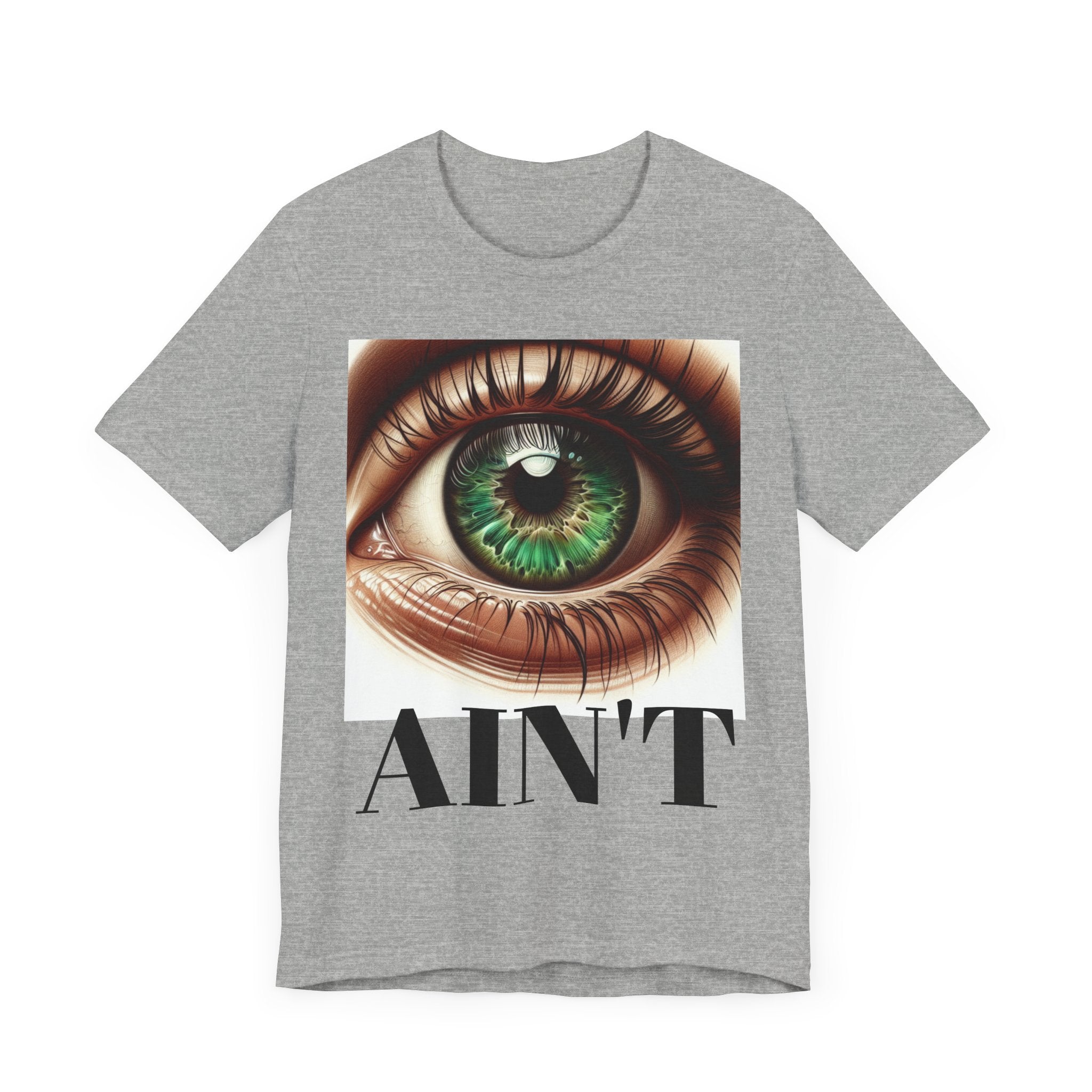 Eye-Catching Unisex Jersey Tee with Playful Text, Humor Shirt, Trendy Outfit, Gift for Friends, Everyday Casual Wear