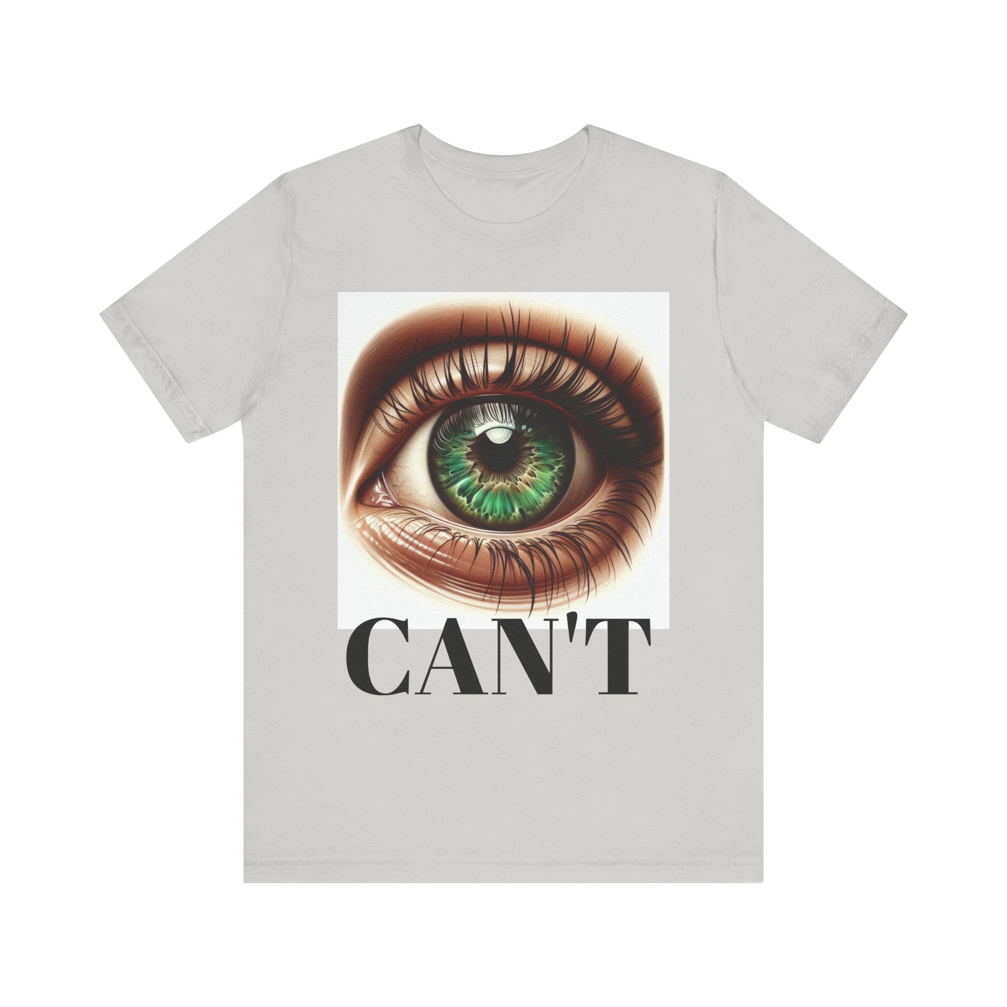 Eye-Catching Unisex Jersey Tee with 'CAN'T YA!' Design, Perfect for Casual Wear, Gift for Friends, Layering Tee, Unique Graphic Shirt