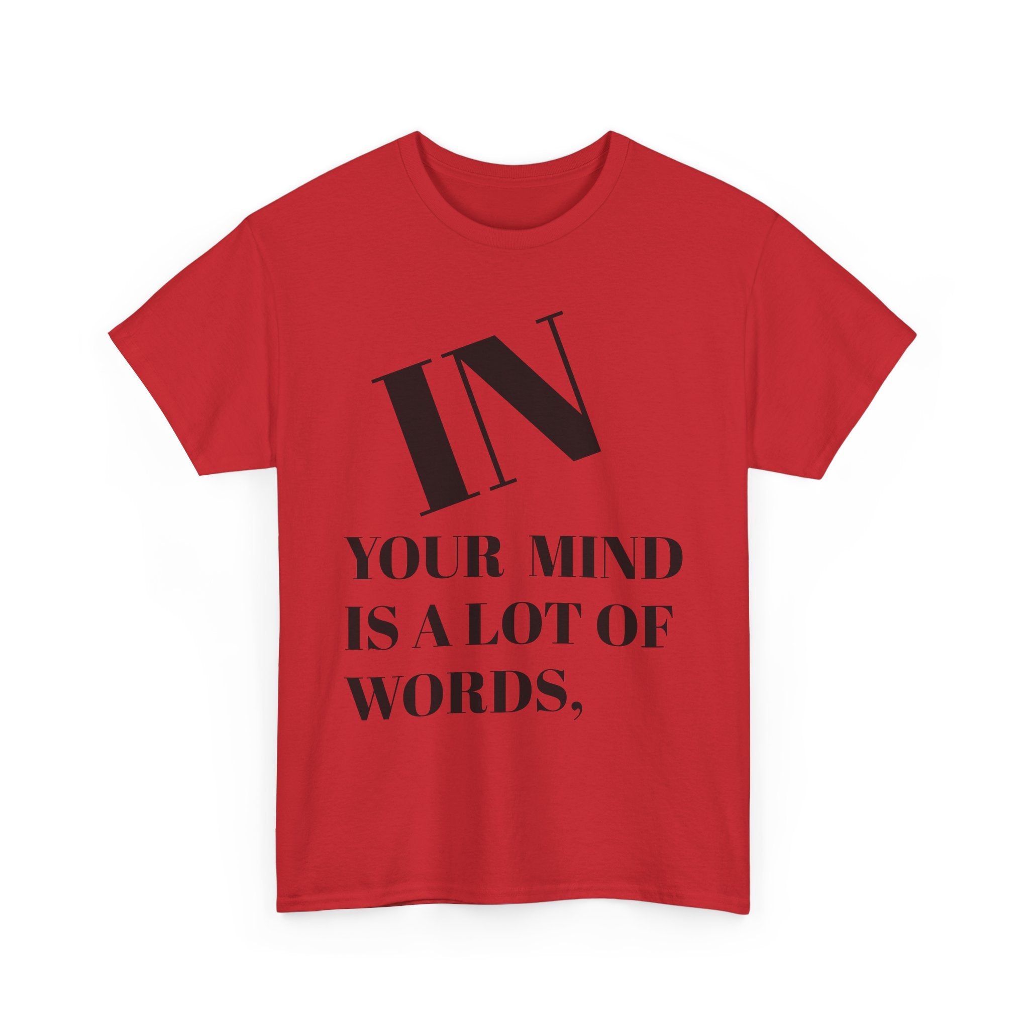 Heartfelt Unisex Heavy Cotton Tee | Inspirational Quote Shirt, Casual Wear, Perfect Gift for Friends, Love Themed Apparel, Everyday [...]