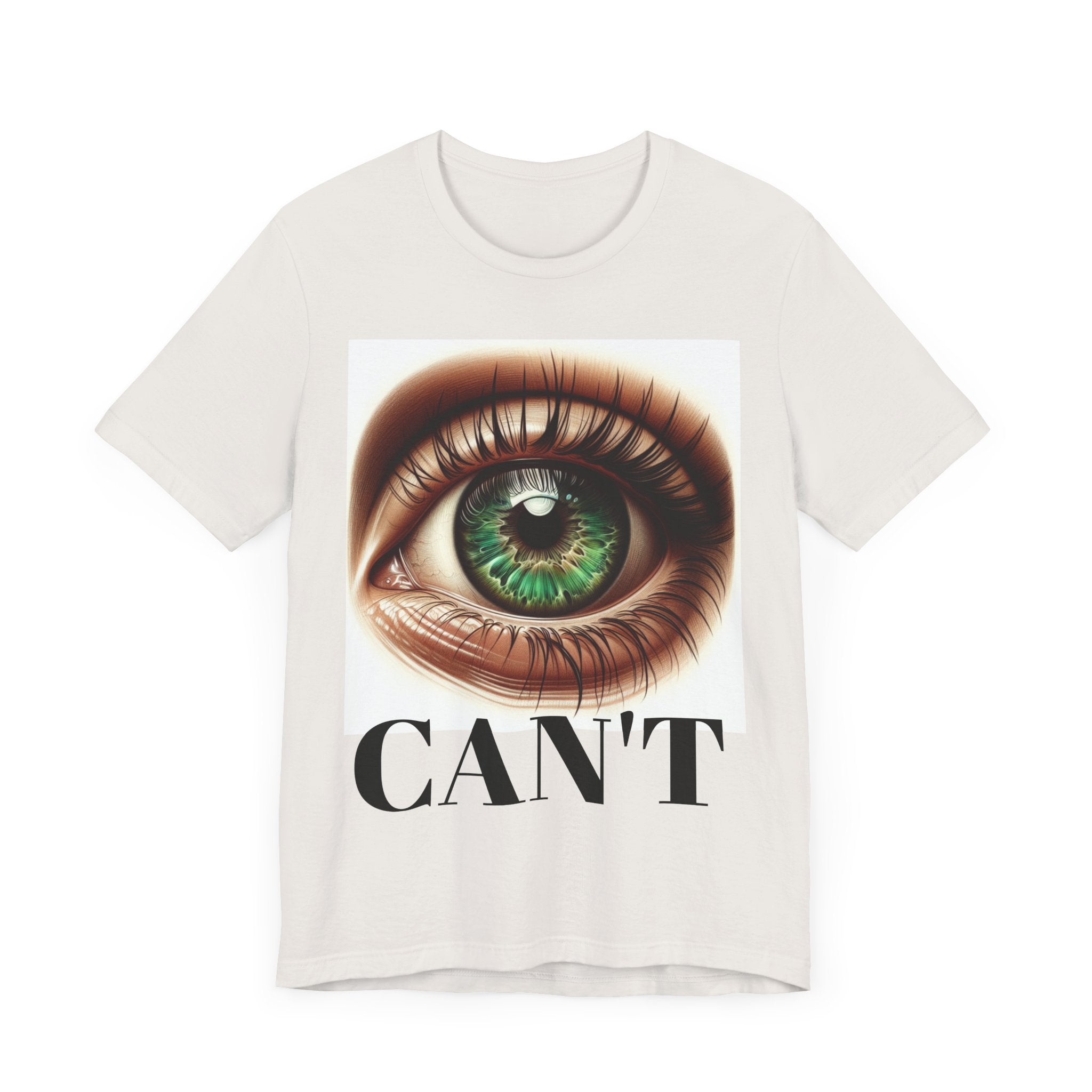 Eye-Catching Unisex Jersey Tee with 'CAN'T YA!' Design, Perfect for Casual Wear, Gift for Friends, Layering Tee, Unique Graphic Shirt