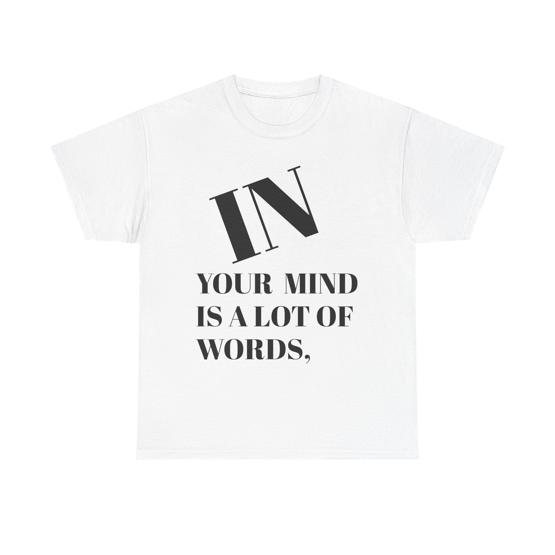 Heartfelt Unisex Heavy Cotton Tee | Inspirational Quote Shirt, Casual Wear, Perfect Gift for Friends, Love Themed Apparel, Everyday [...]