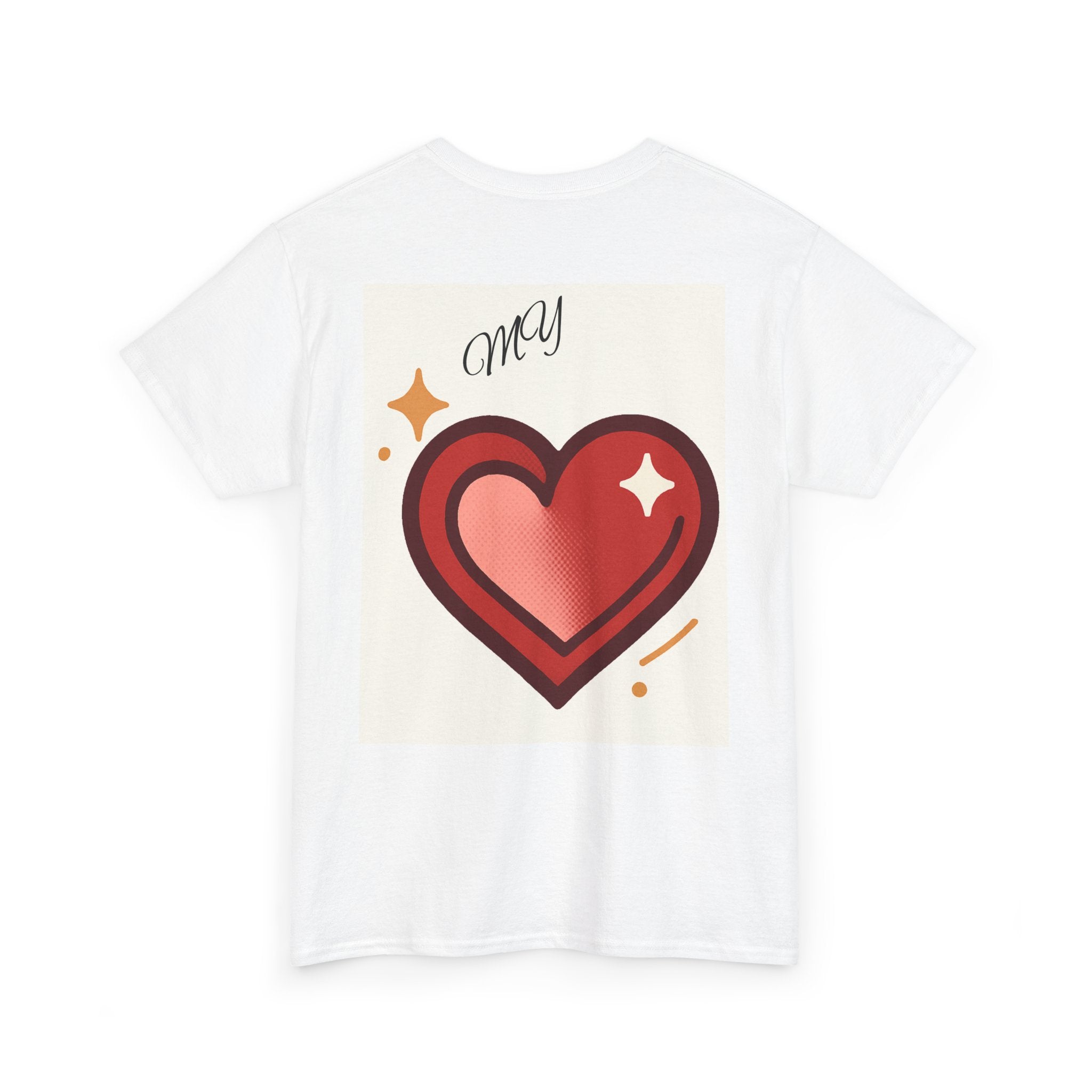 Heartfelt Unisex Heavy Cotton Tee | U R Always N, Gift for Loved Ones, Romantic Shirt, Valentine's Day, Casual Love Wear