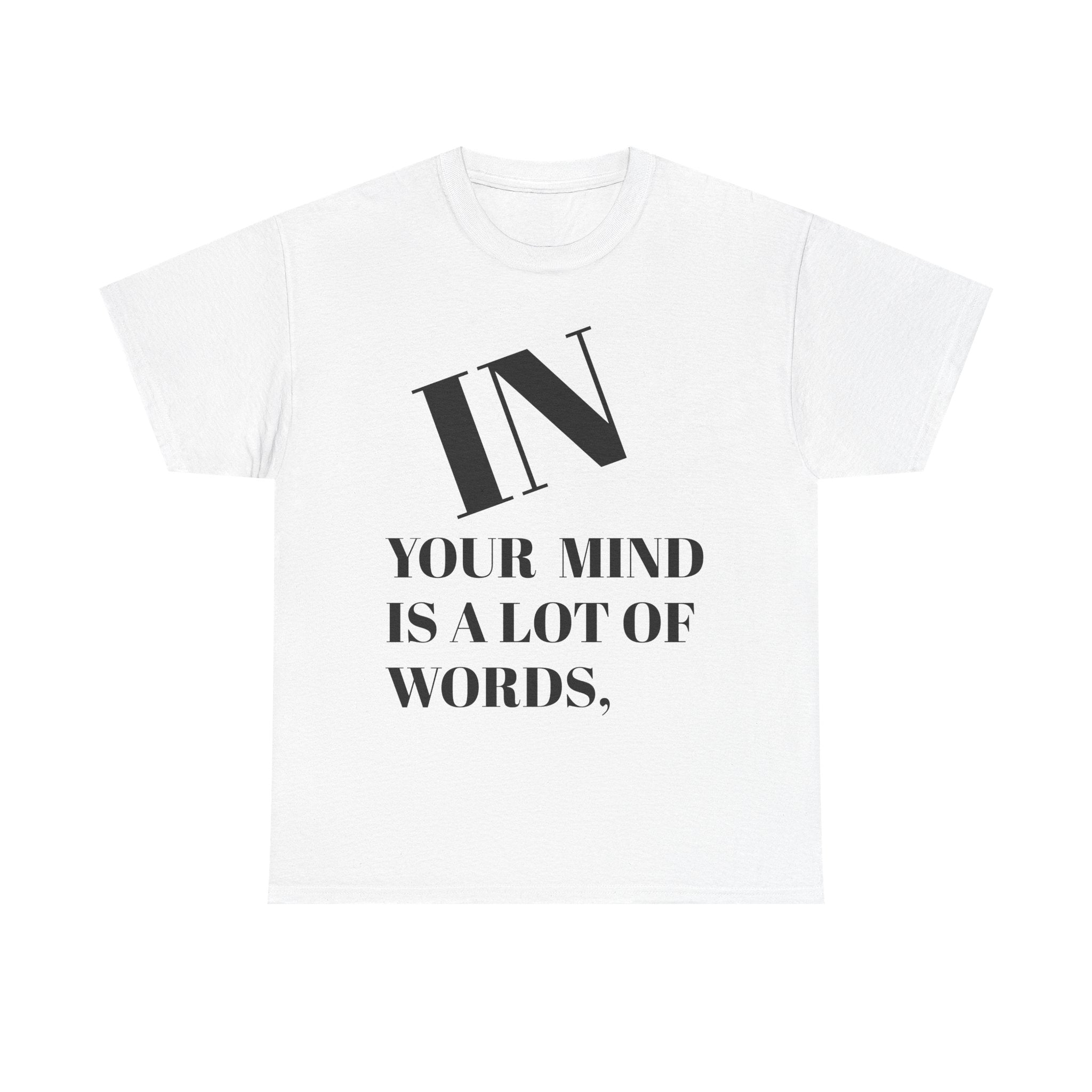 Heartfelt Unisex Heavy Cotton Tee | Inspirational Quote Shirt, Casual Wear, Perfect Gift for Friends, Love Themed Apparel, Everyday [...]