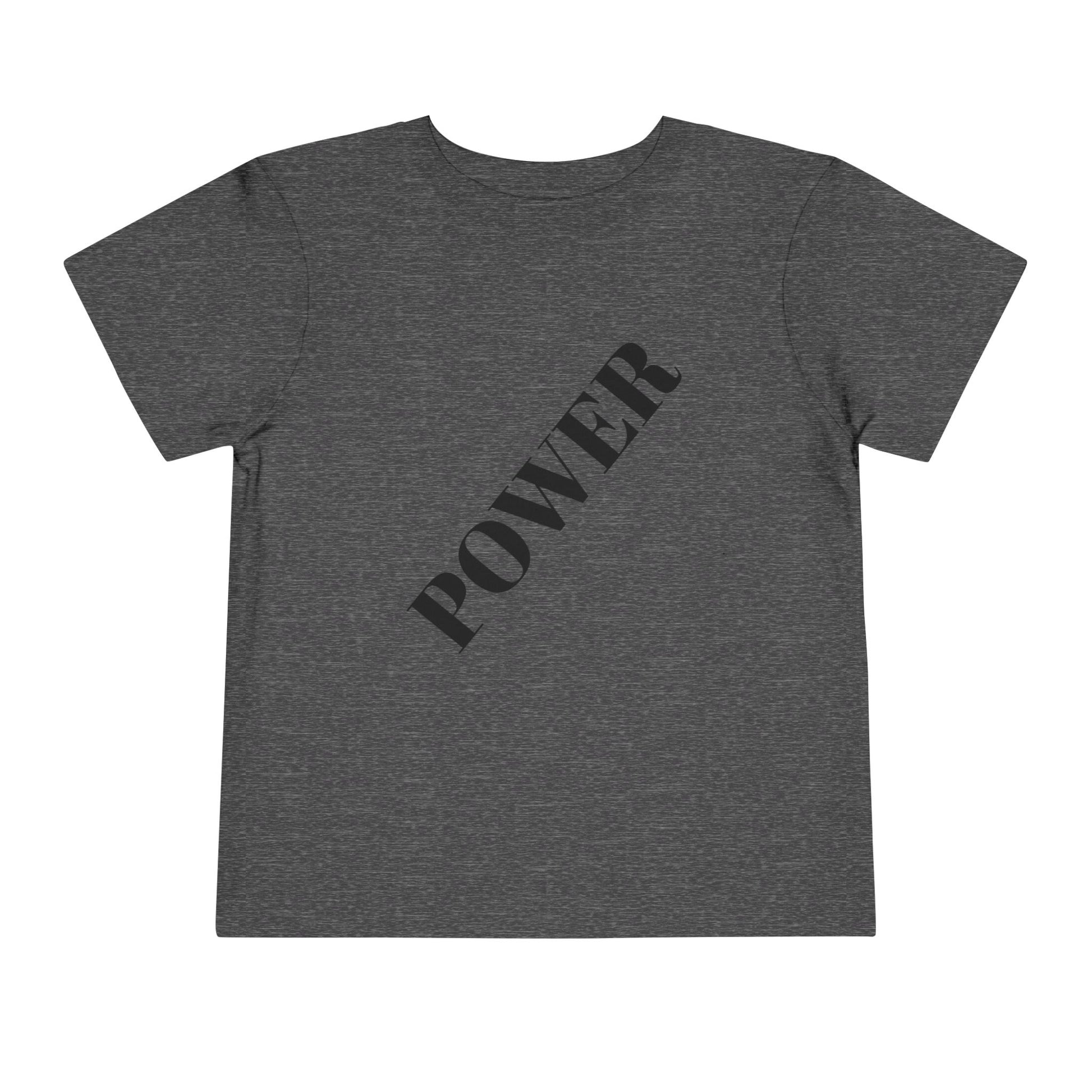Toddler Power Tee - Inspiring Kids Apparel, Short Sleeve Boy's/Girl's T-Shirt, Birthday Gift, Children's Clothing