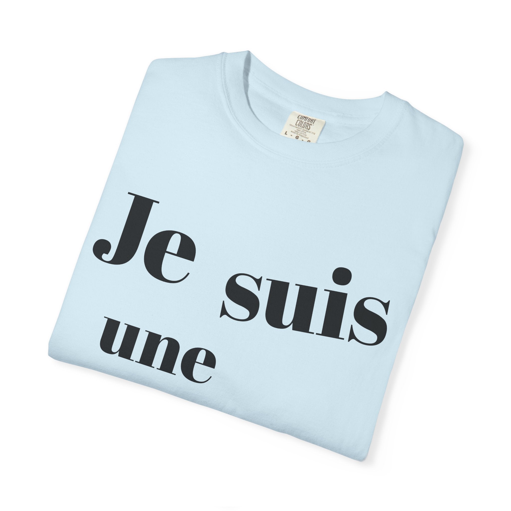 T-Shirt — Je suis une coupe (French Scissors Graphic)