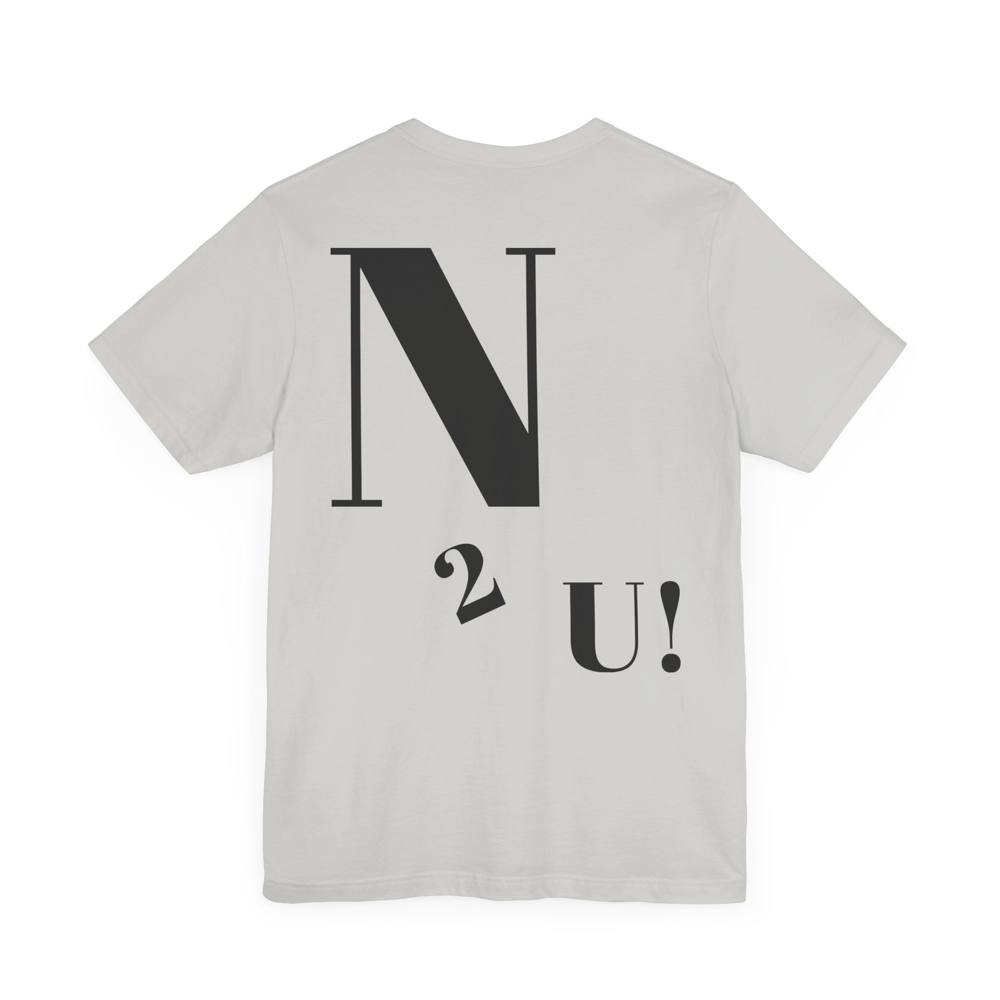Eye-Catching Unisex Jersey Tee with Playful Text, Humor Shirt, Trendy Outfit, Gift for Friends, Everyday Casual Wear