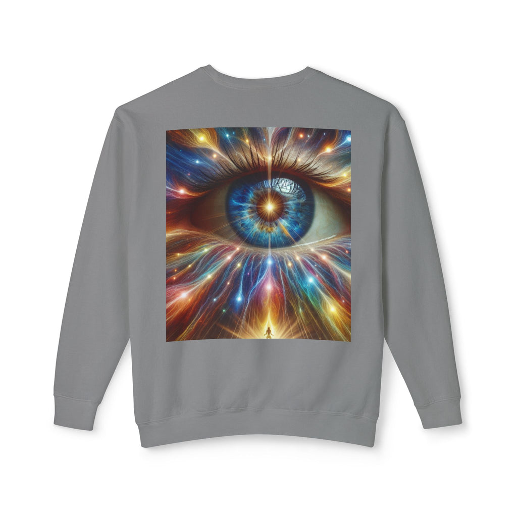 Love Sees You Crewneck Sweatshirt | Unisex Trendy Apparel | Eye Design | Perfect Gift for Self-Love & Spiritual Vibes